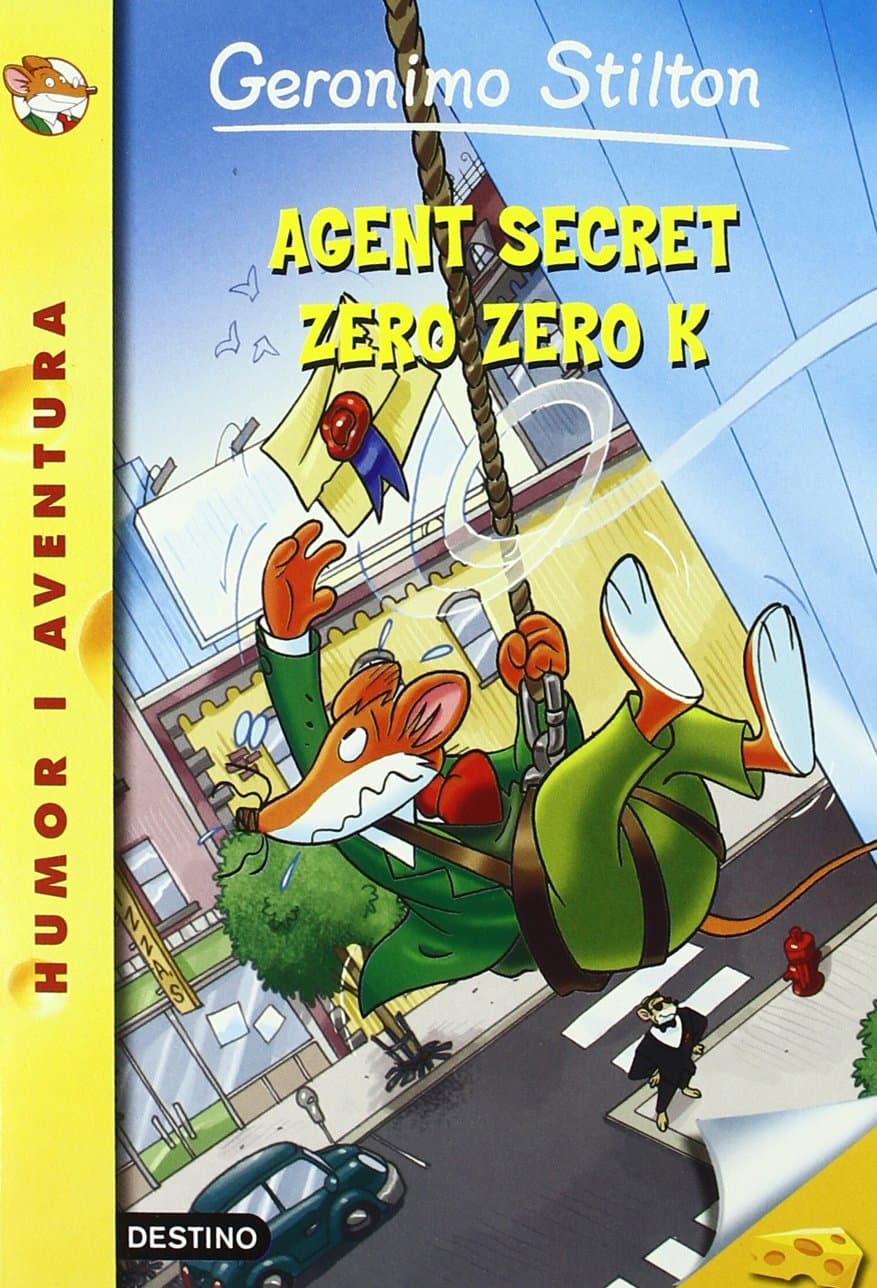 Portada de 43- Agent secret Zero Zero K (GERONIMO STILTON. ELS GROCS)