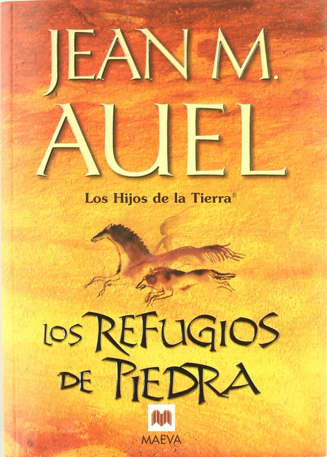 Portada de Los refugios de piedra (Los Hijos de la Tierra)