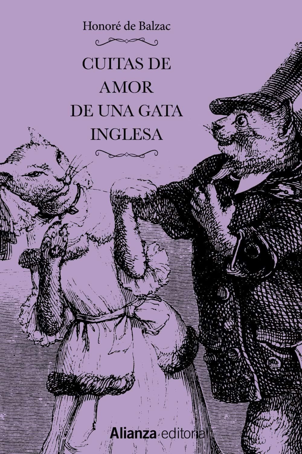 Portada de Cuitas de amor de una gata inglesa / Cuitas de amor de una gata francesa (Libros Singulares (LS))