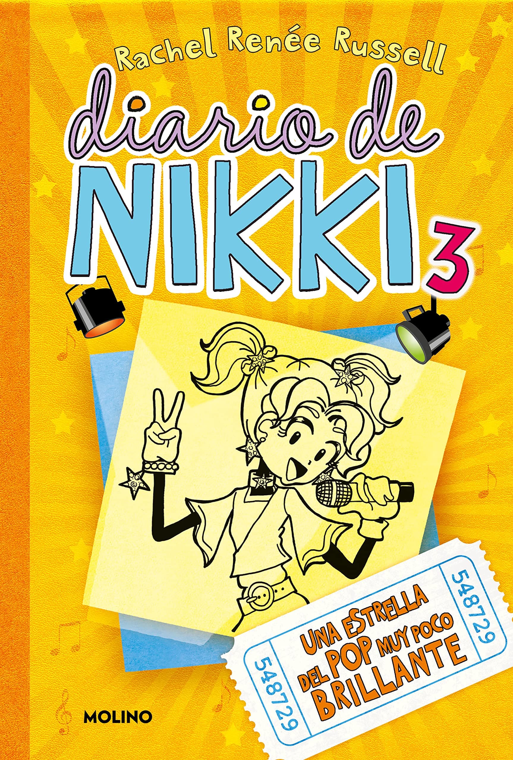 Portada de Diario de Nikki 3 - Una estrella del pop muy poco brillante: Una estrella del pop muy poco brillante (Colección Diario de Nikki)