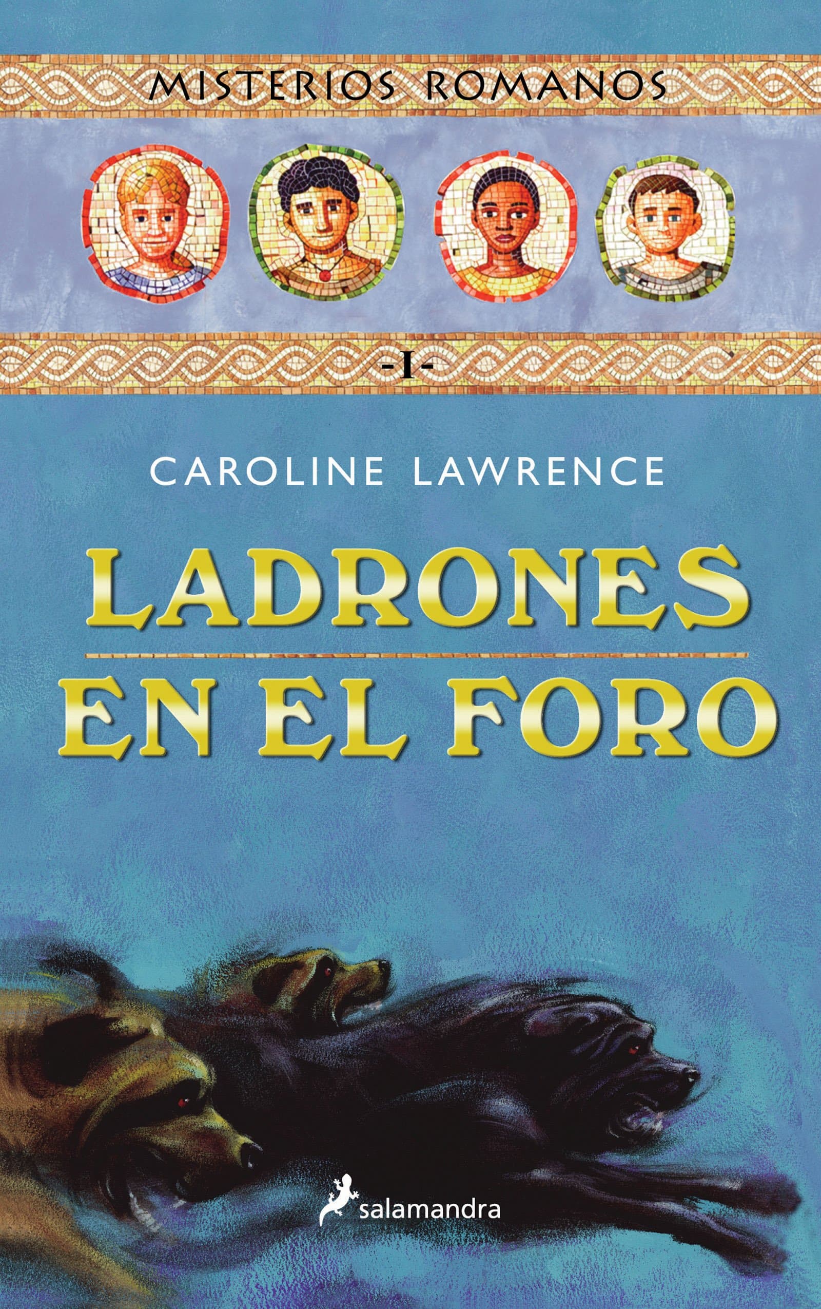 Portada de Ladrones en el foro (Misterios romanos 1)