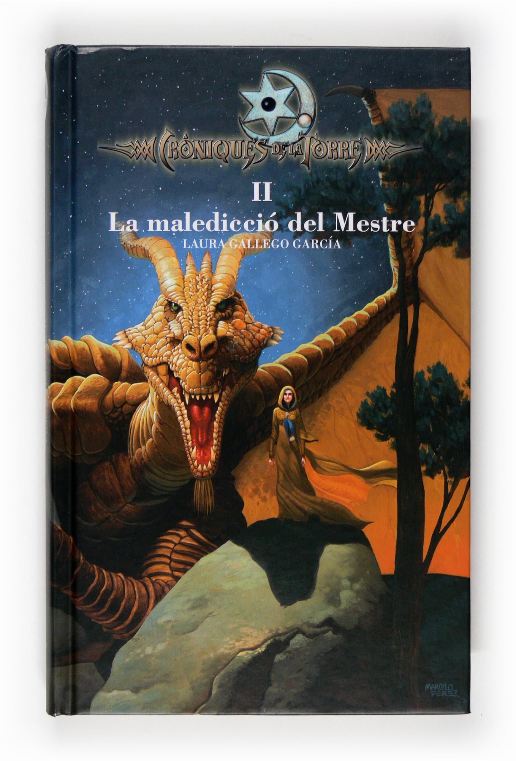 Portada de Cròniques de la Torre II. La maledicció del Mestre (Crónicas de la Torre)