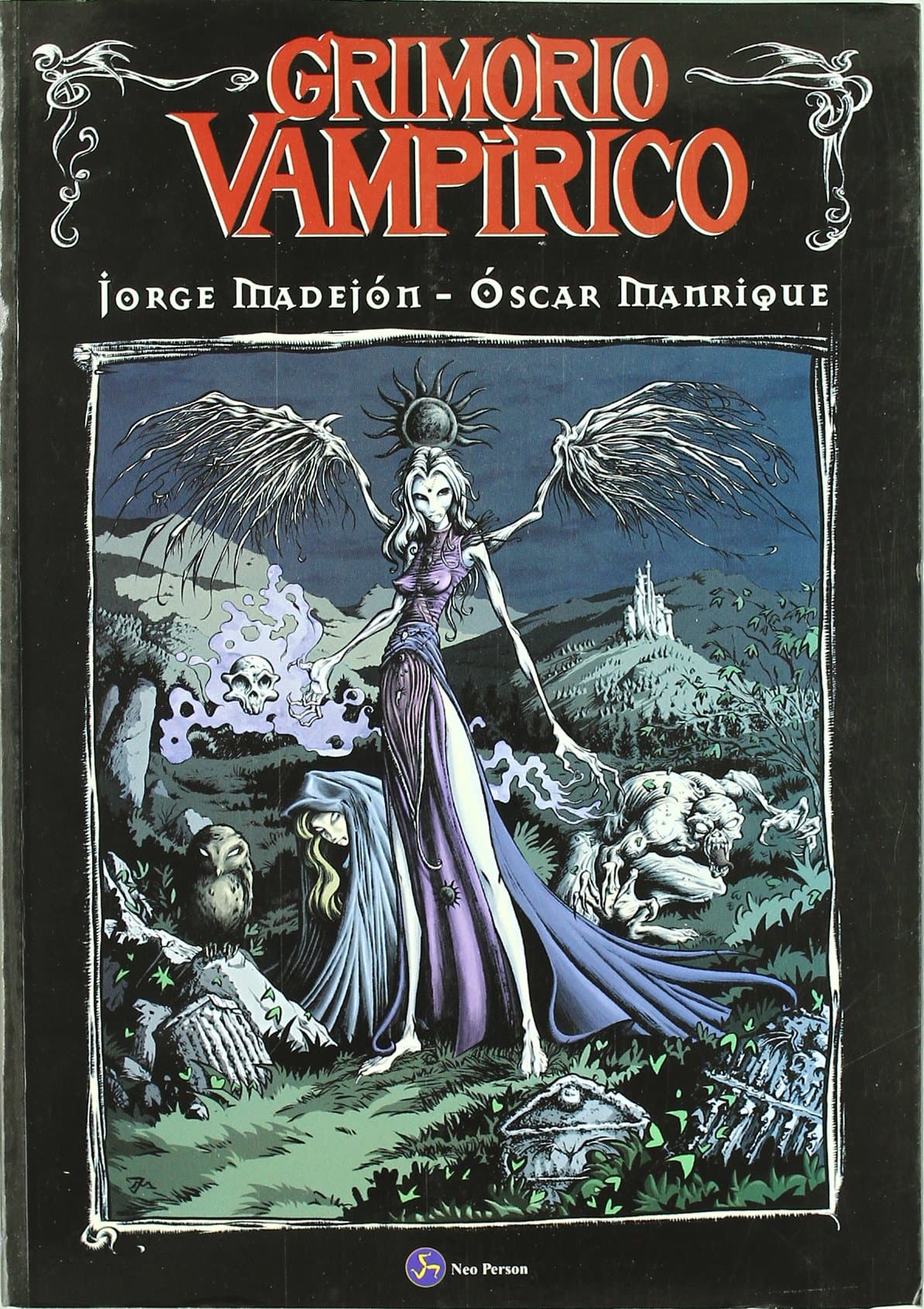 Portada de Grimorio vampírico