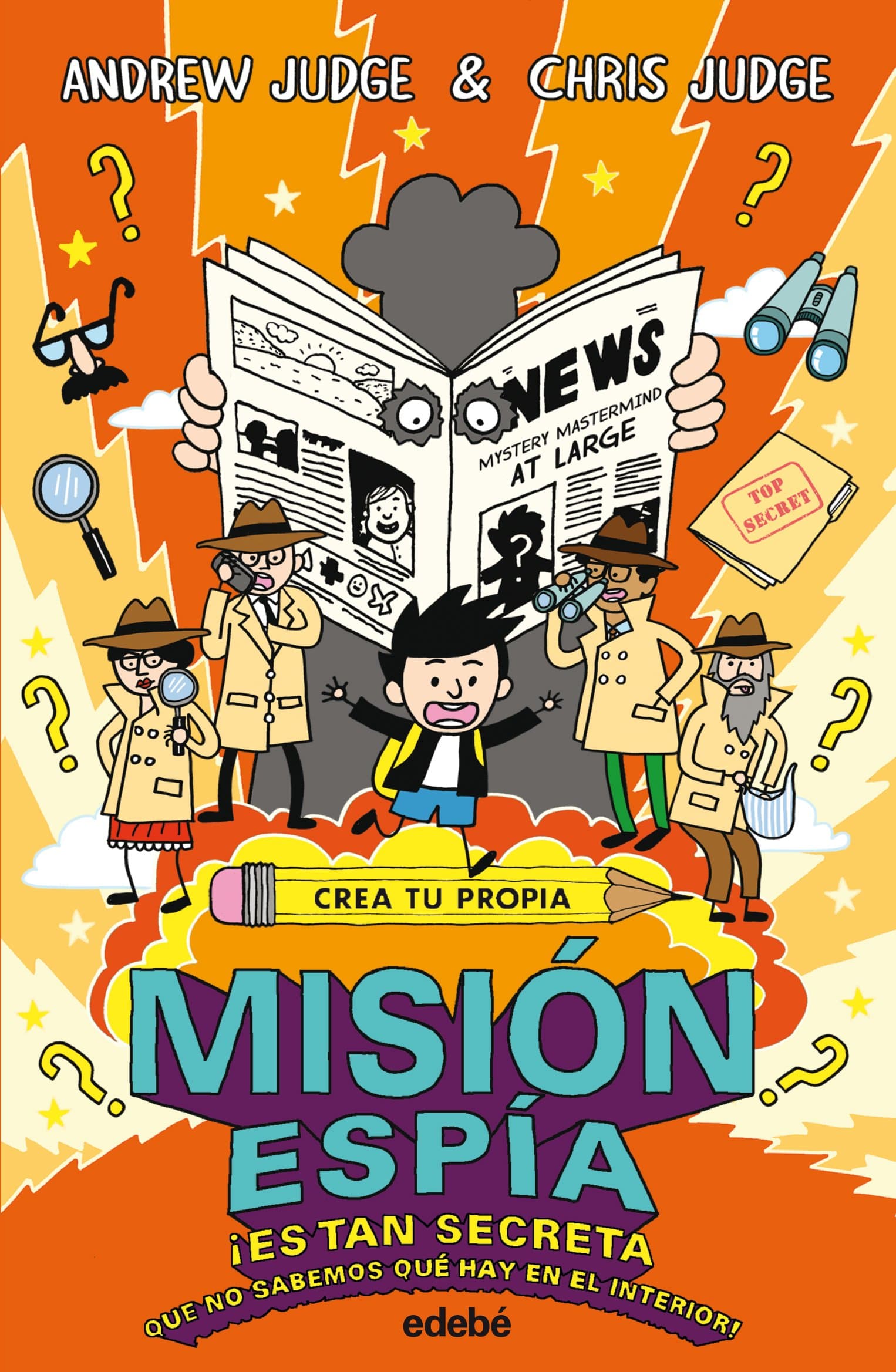 Portada de Crea tu propia misión espía
