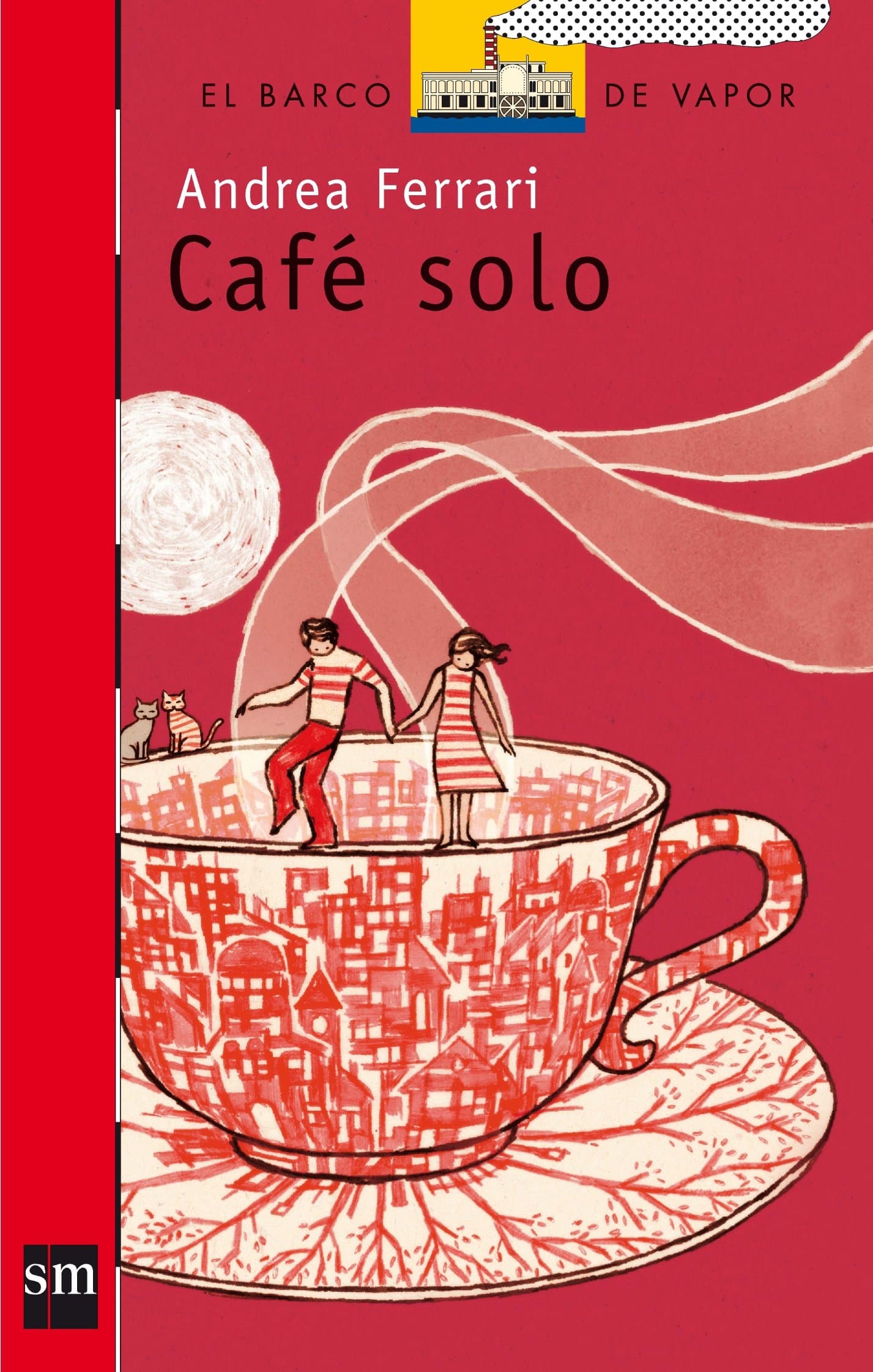 Portada de Café solo: 158 (El Barco de Vapor Roja)