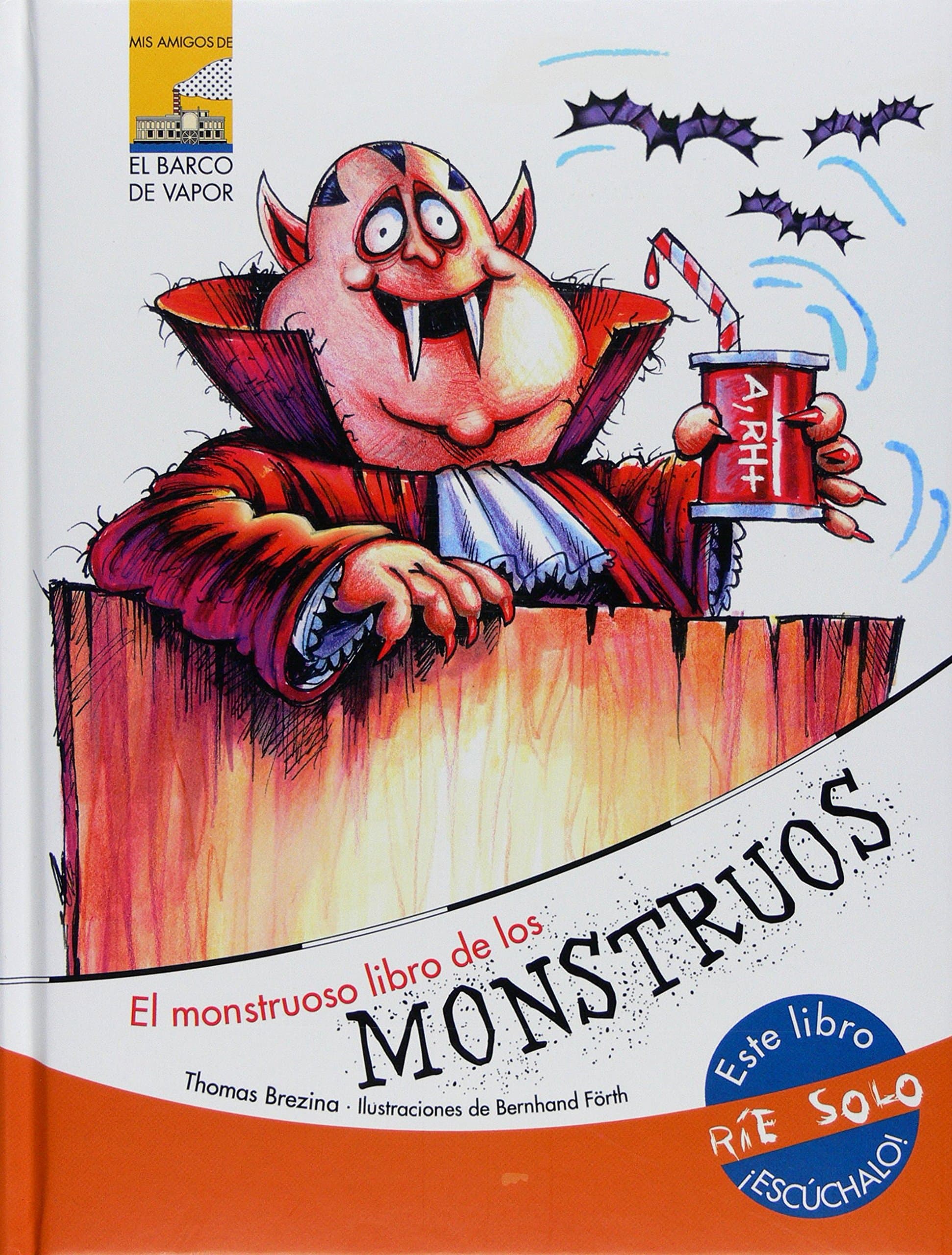 Portada de El monstruoso libro de los monstruos (Mis amigos)