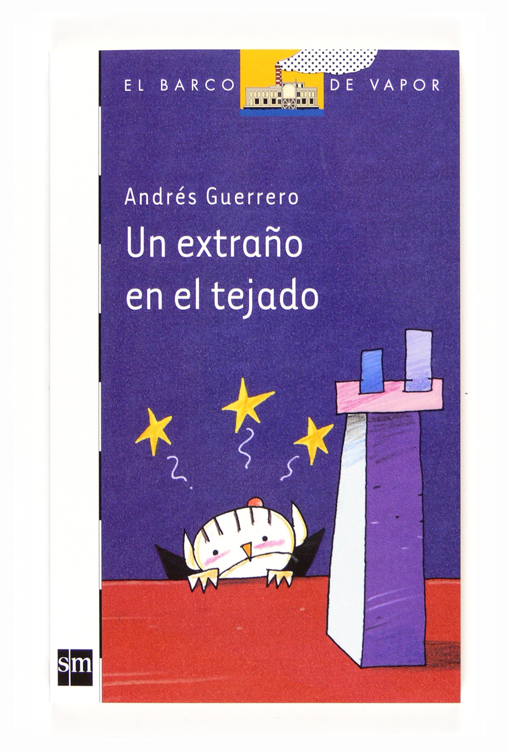 Portada de Un extraño en el tejado: 128 (El Barco de Vapor Blanca)