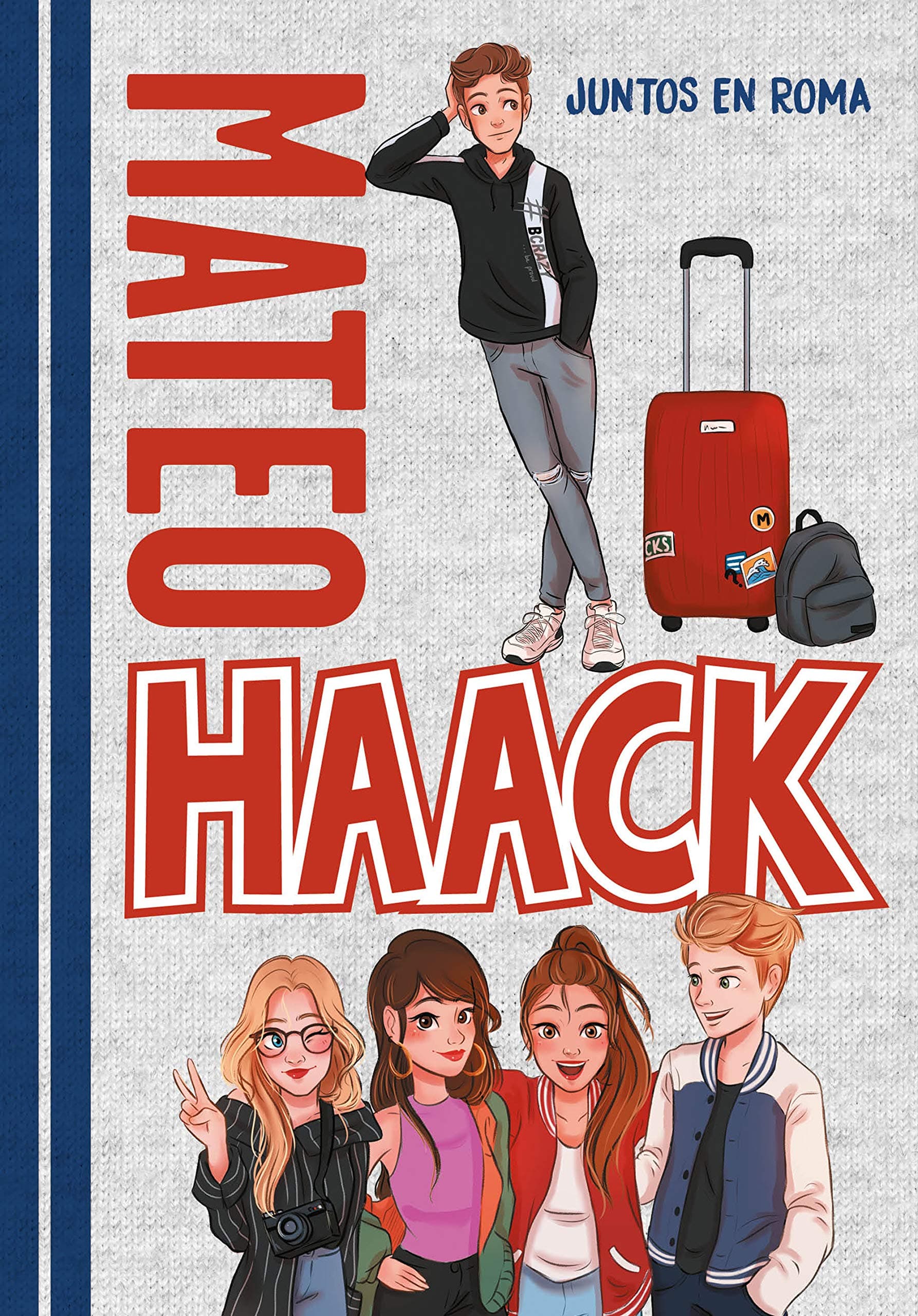 Portada de Mateo Haack 1 - Juntos en Roma (Jóvenes lectores)