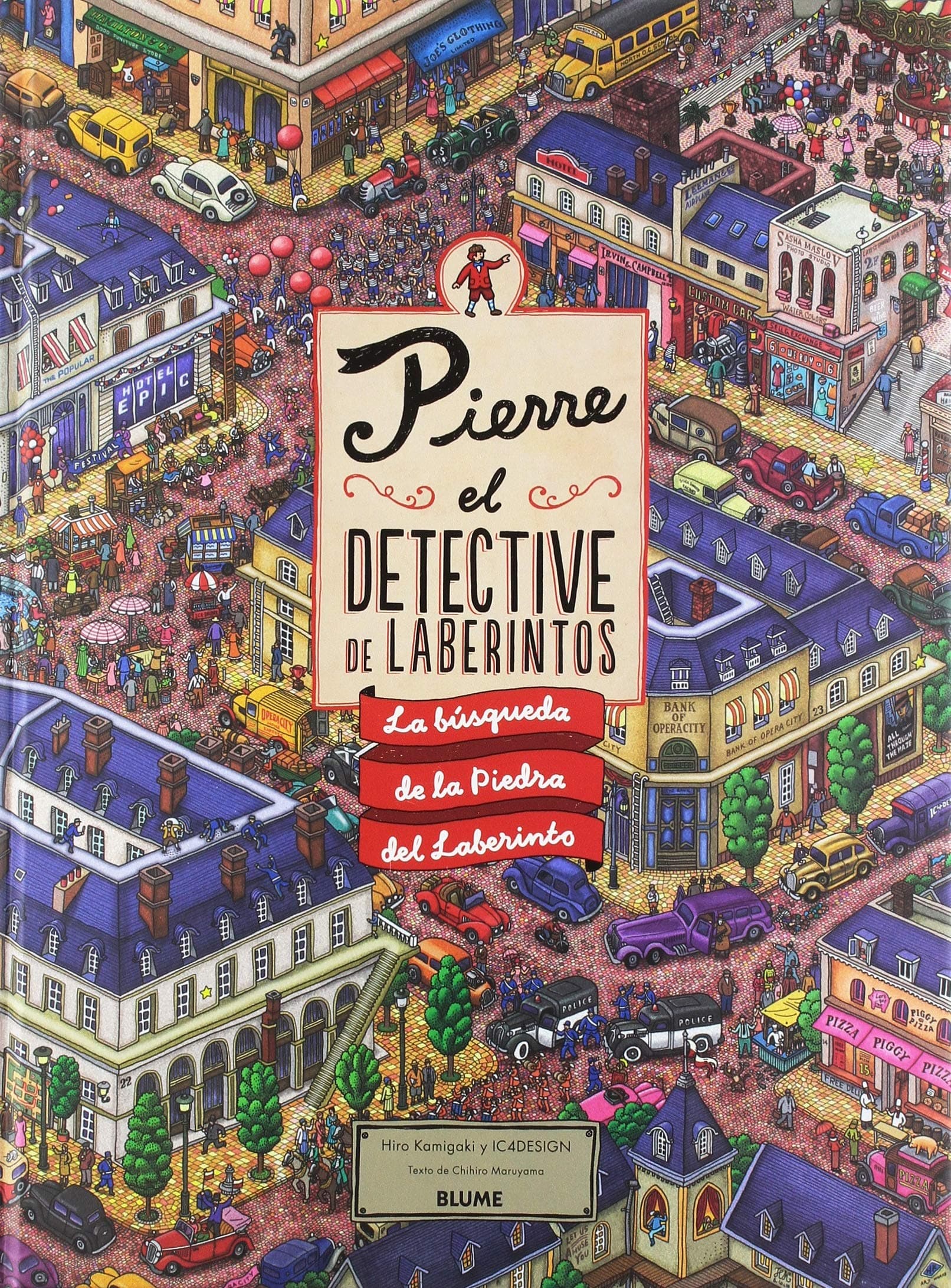Portada de Pierre. El detective de laberintos: La búsqueda de la Piedra del Laberinto (SIN COLECCION)