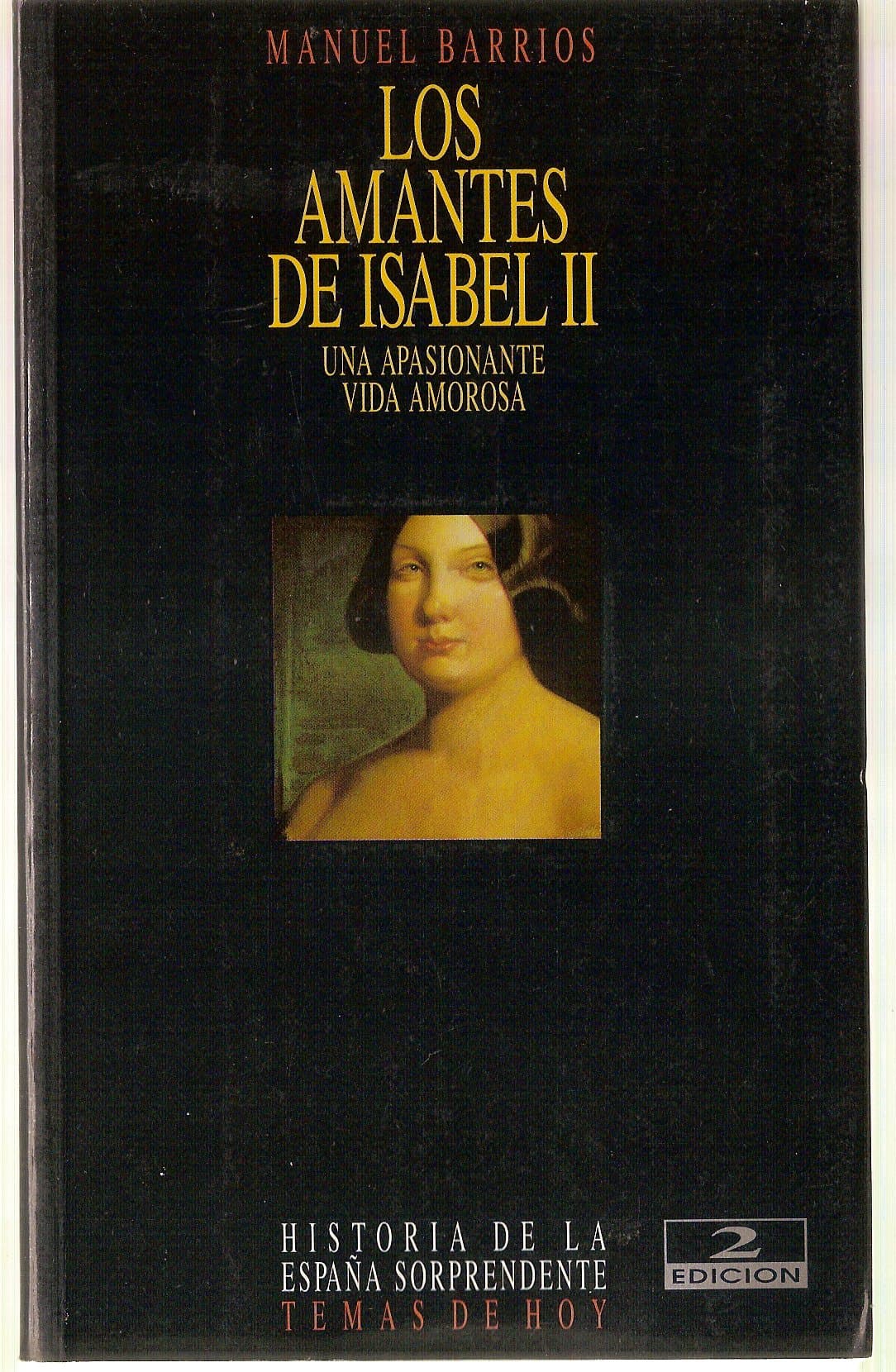 Portada de Amantes de Isabel II, los