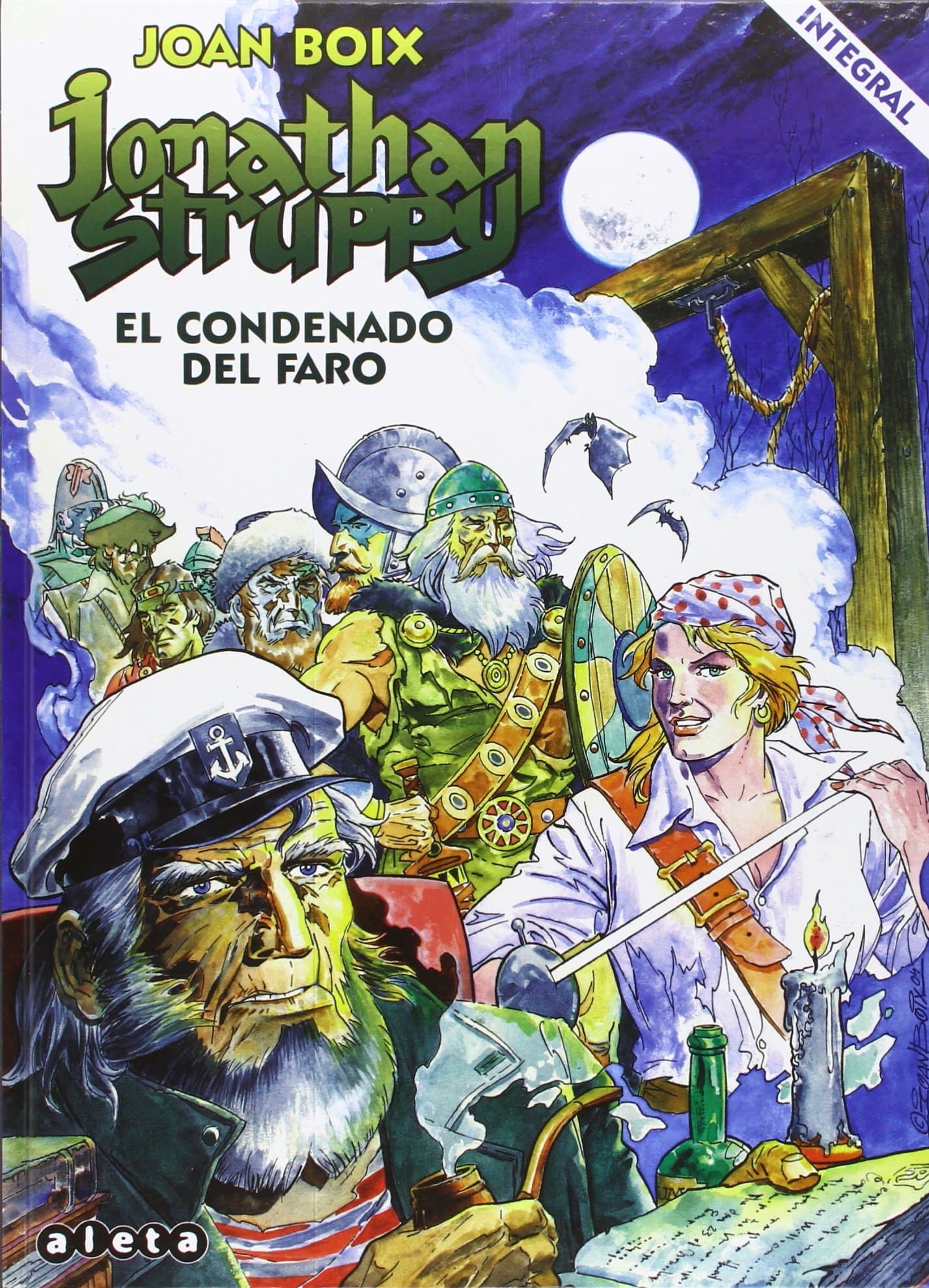 Portada de Jonathan Struppy: El condenado del faro (integral)