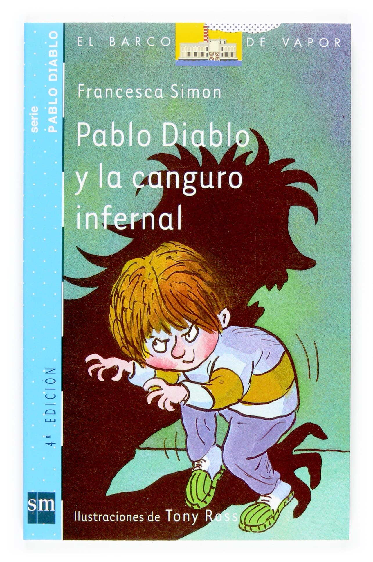Portada de Pablo Diablo y la canguro infernal (El Barco de Vapor Azul)