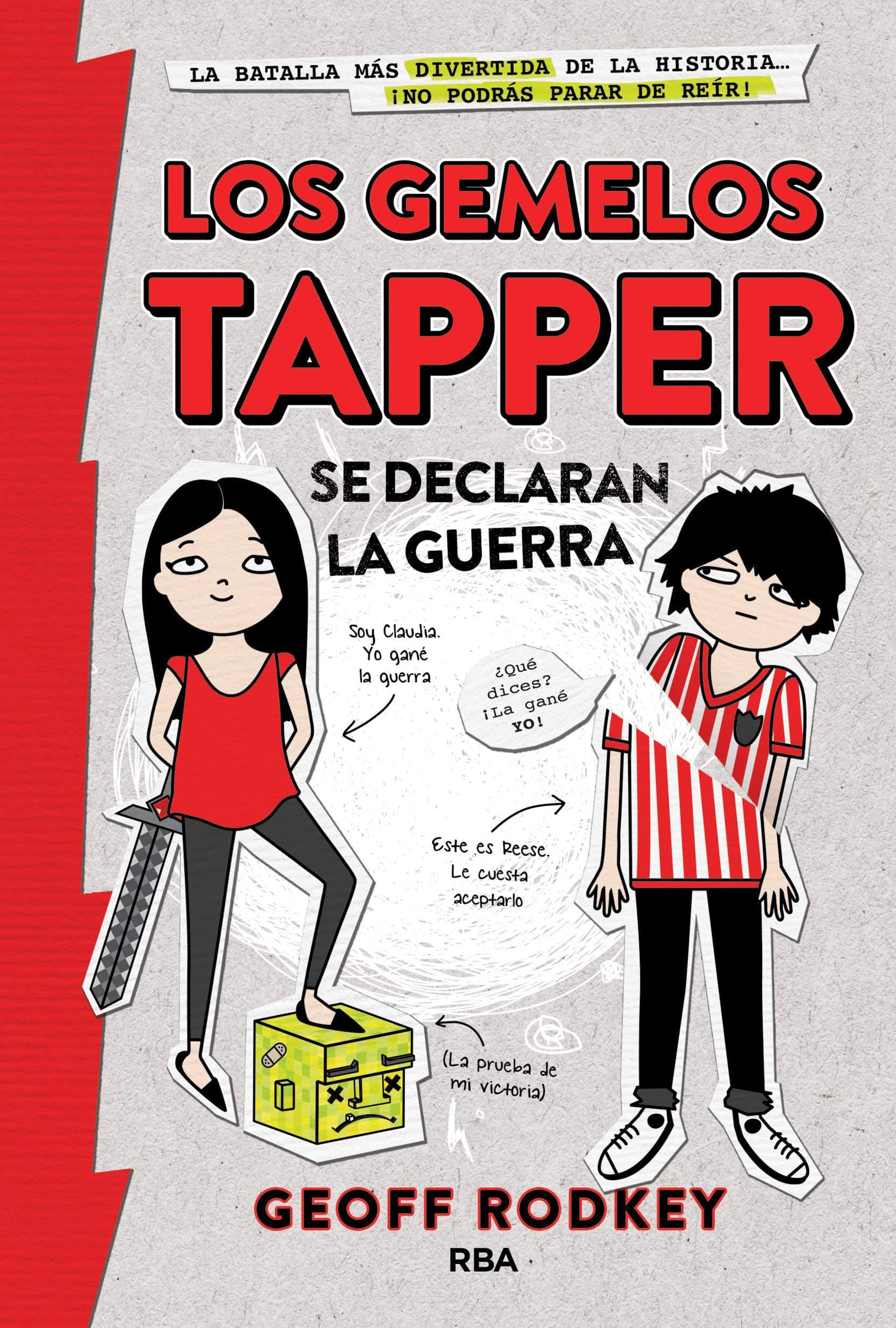 Portada de Los gemelos Tapper se declaran la guerra