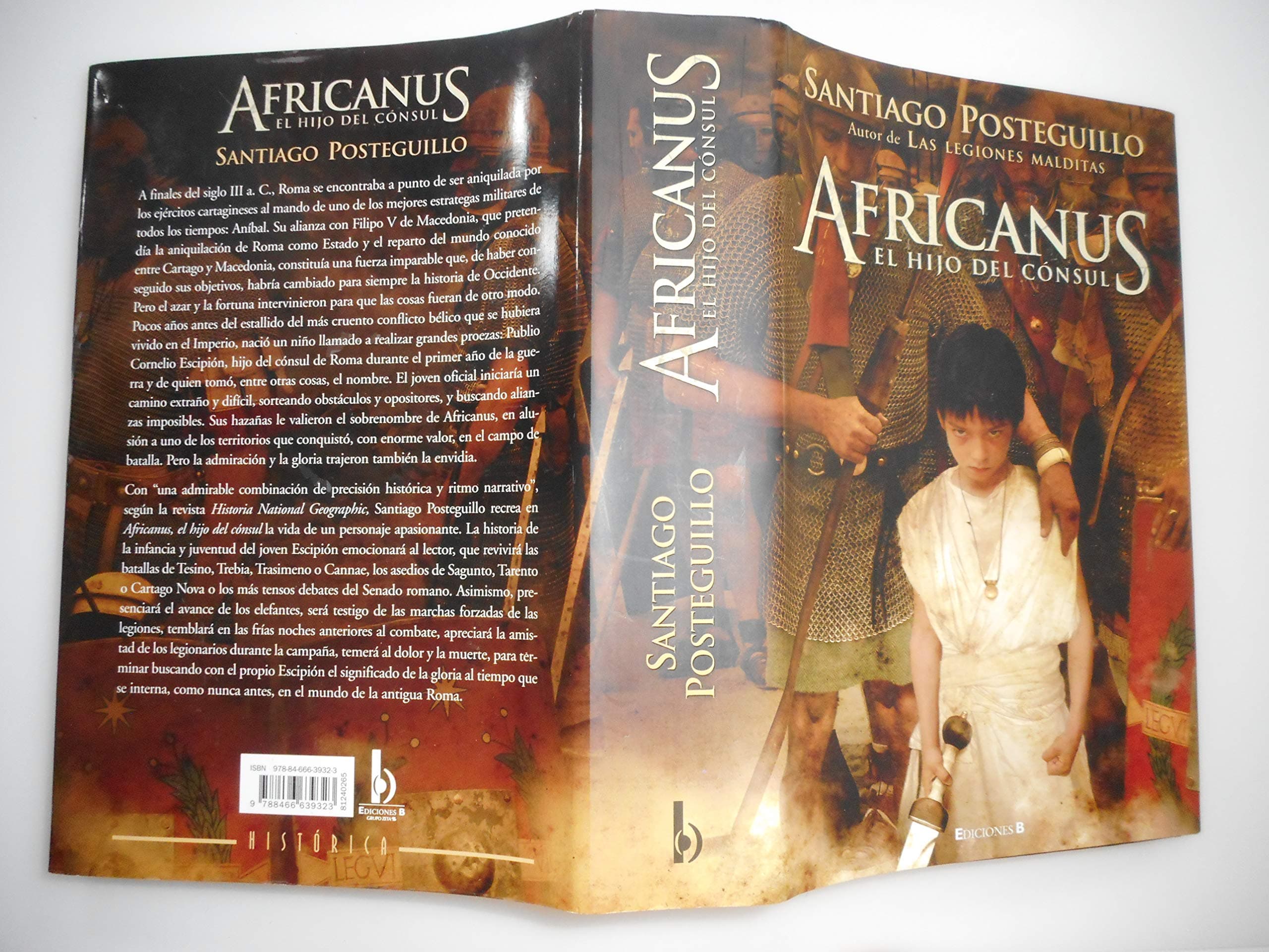 Portada de Africanus, el hijo del cónsul