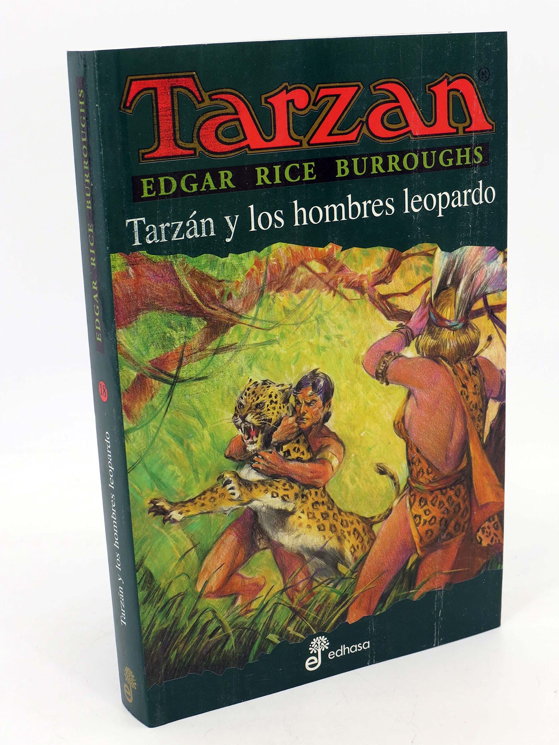 Portada de Tarz n y los hombres leopardo (XVIII)