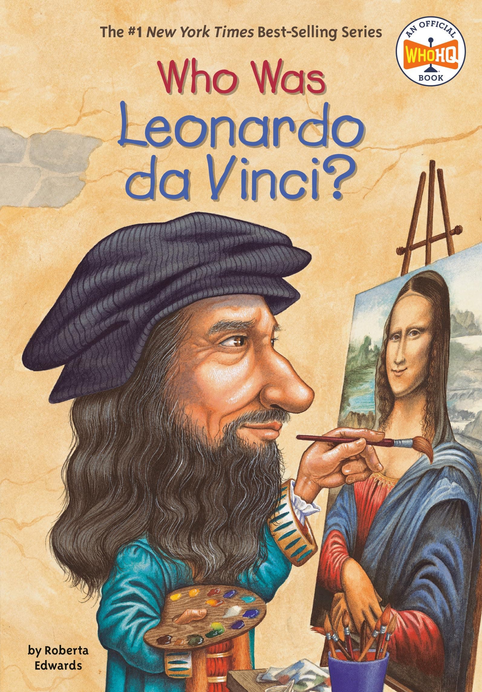 Portada de Who Was Leonardo da Vinci?