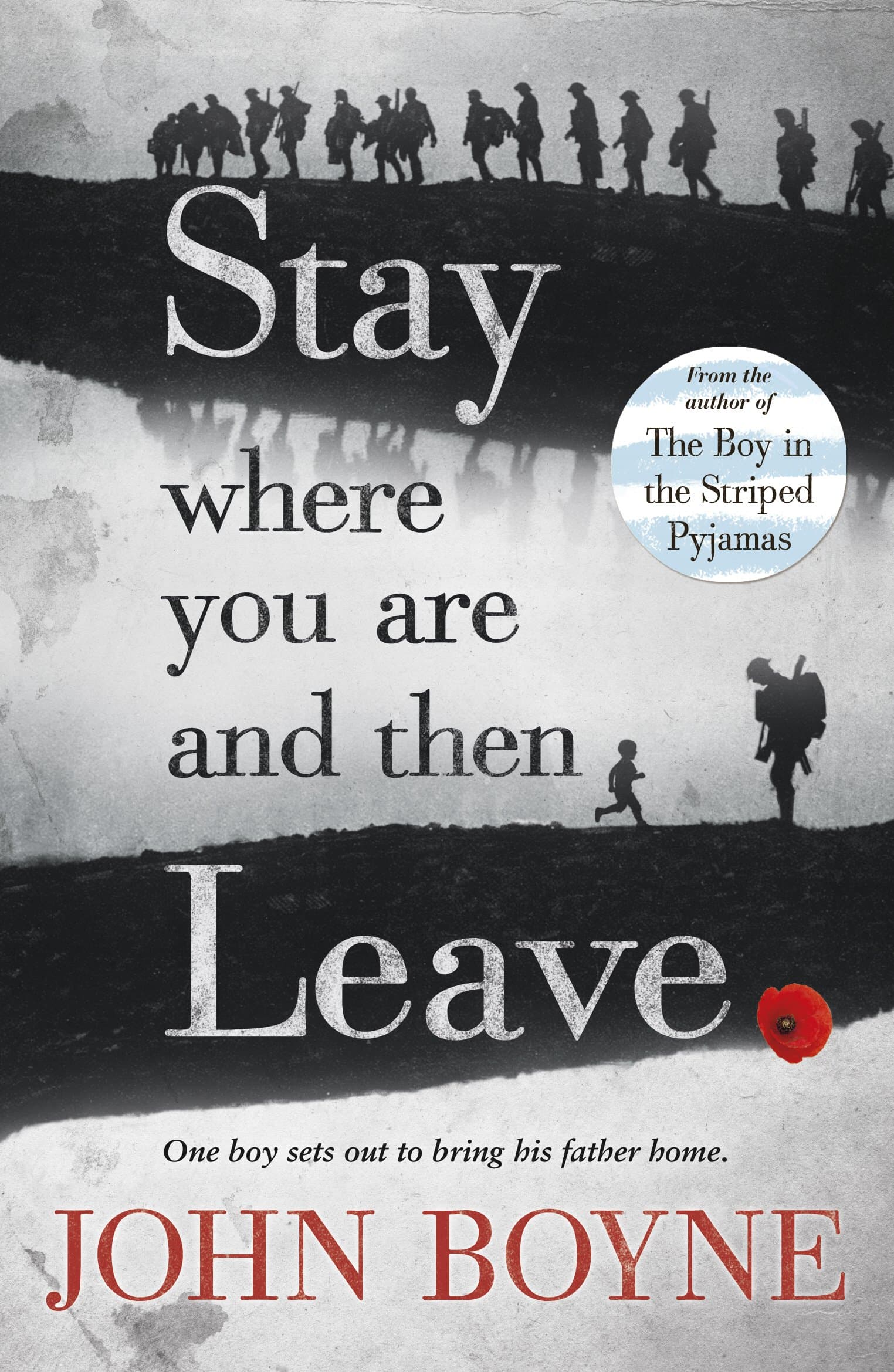 Portada de Stay Where You Are And Then Leave (English Edition)