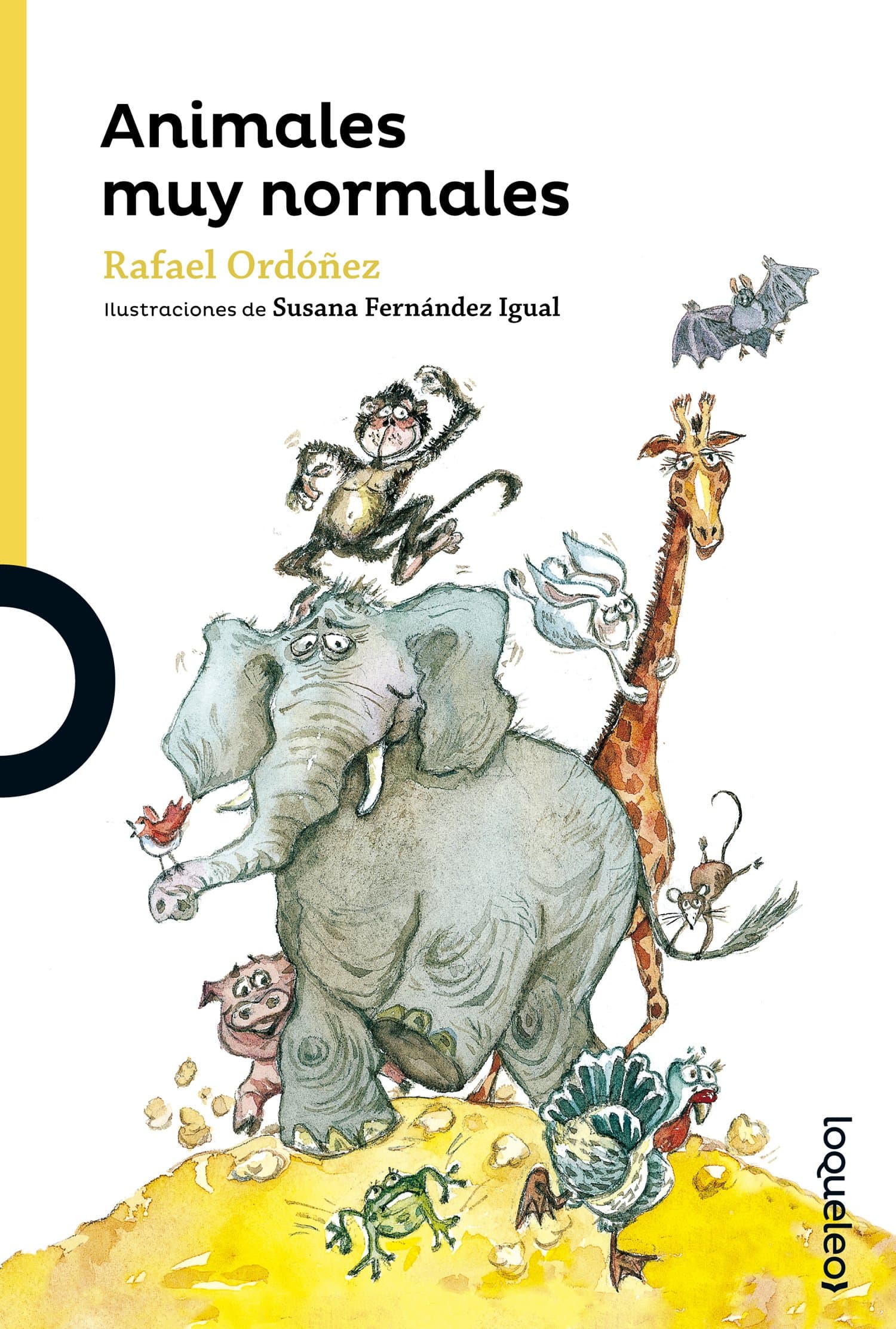Portada de Animales muy normales (SERIE AMARILLA(+6))