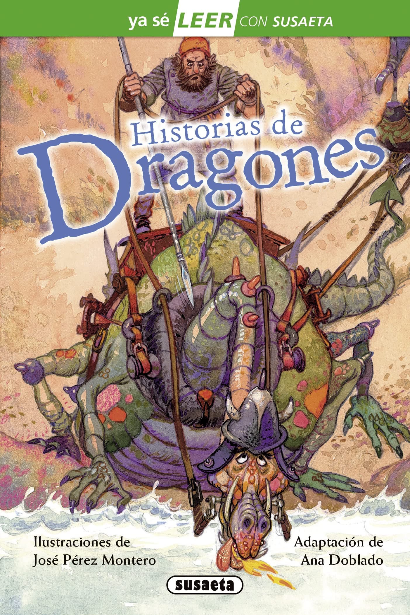Portada de Historias de dragones (Ya sé LEER con Susaeta - nivel 2)