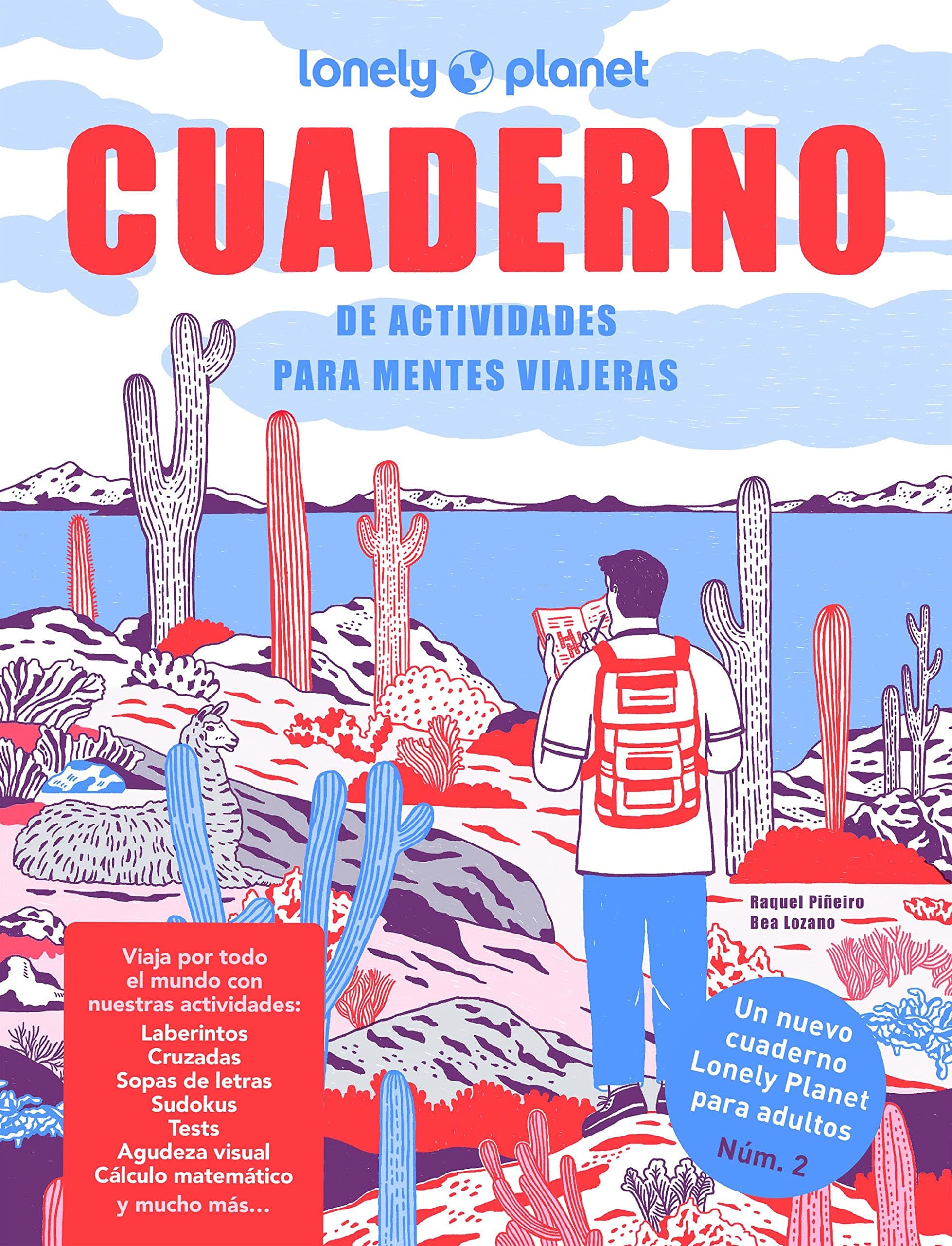 Portada de Cuaderno de actividades para mentes viajeras. Vol. 2 (Viaje y aventura)