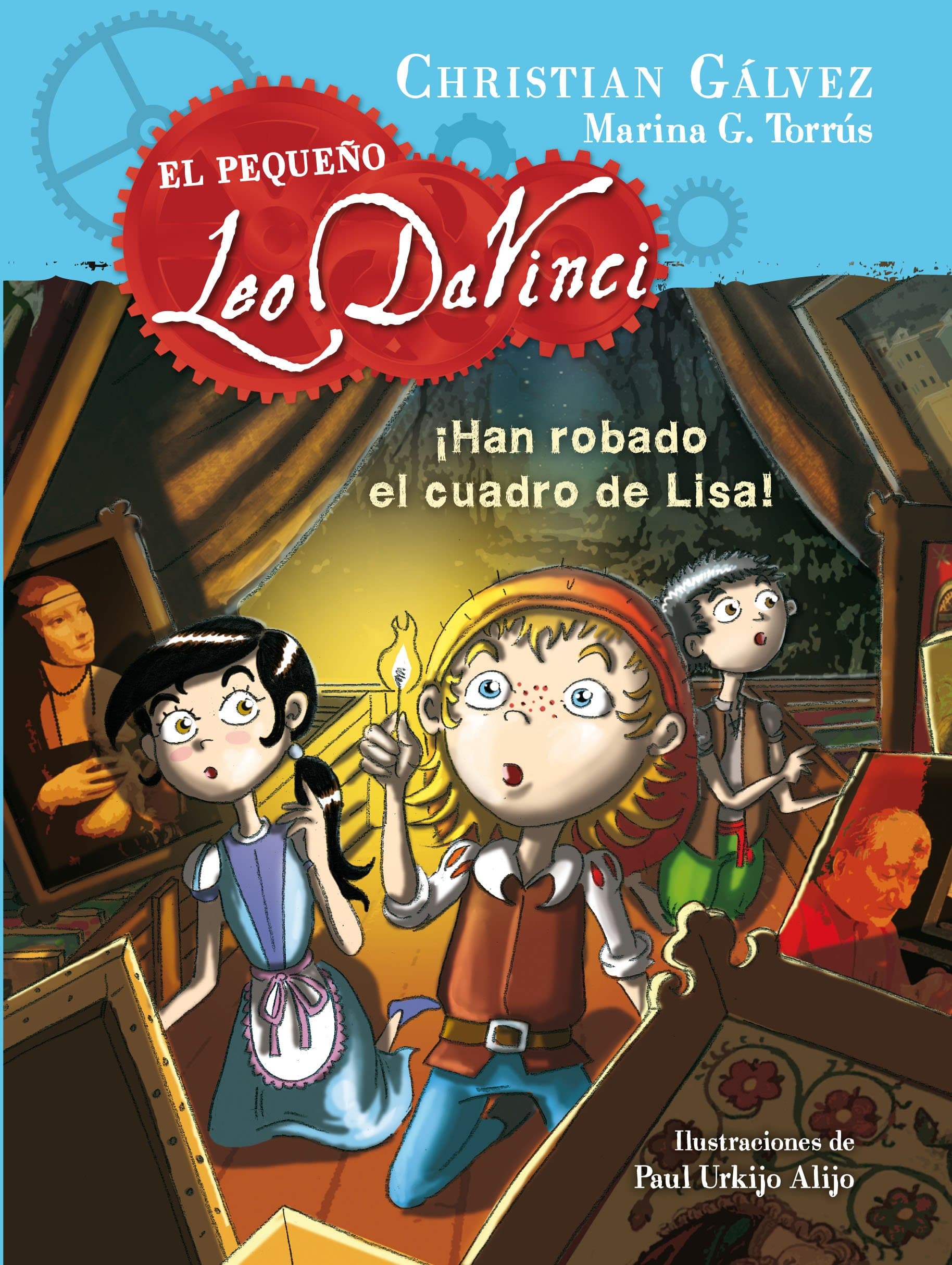 Portada de El Pequeño Leo Da Vinci 2. ¡Han Robado El Cuadro De Lisa!