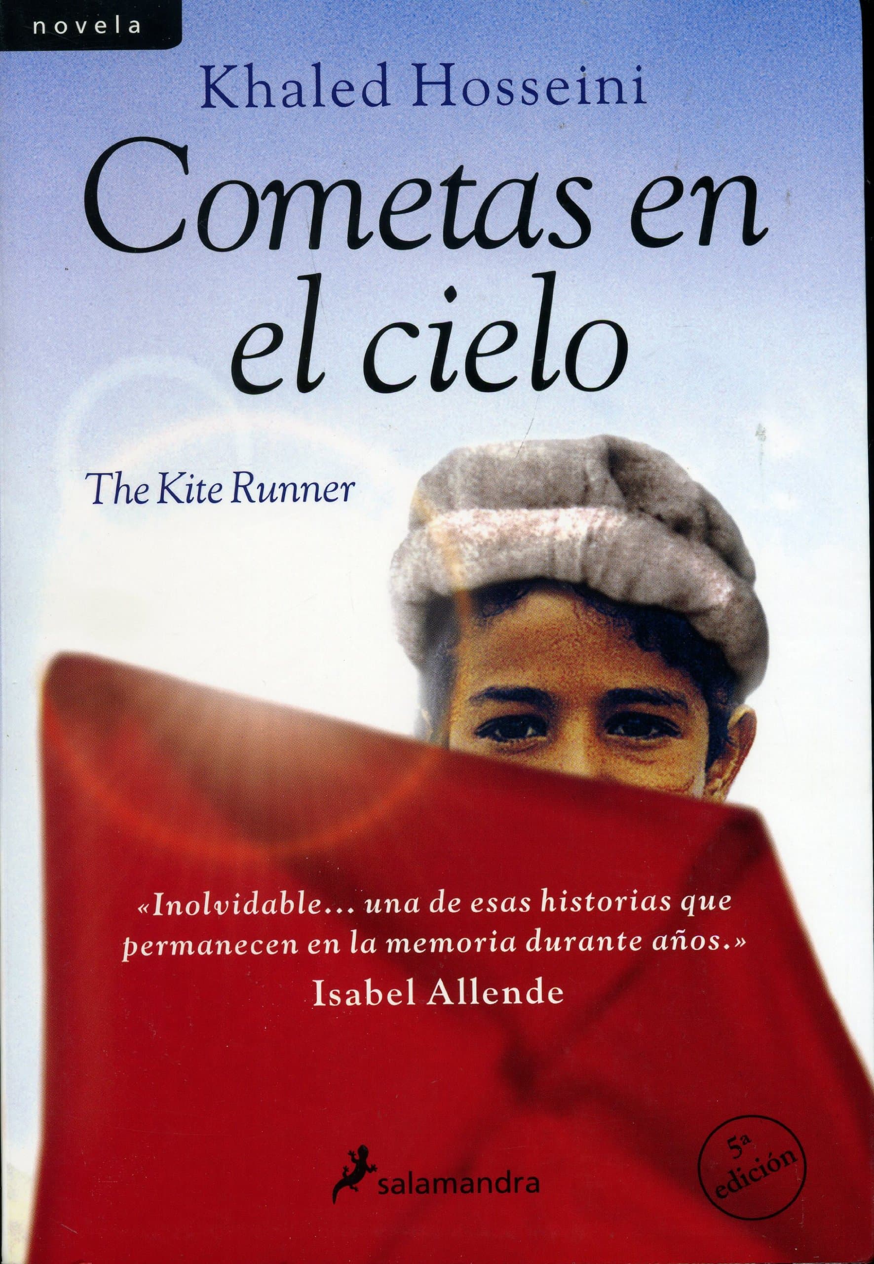 Portada de Cometas en el Cielo/ The Kite Runner