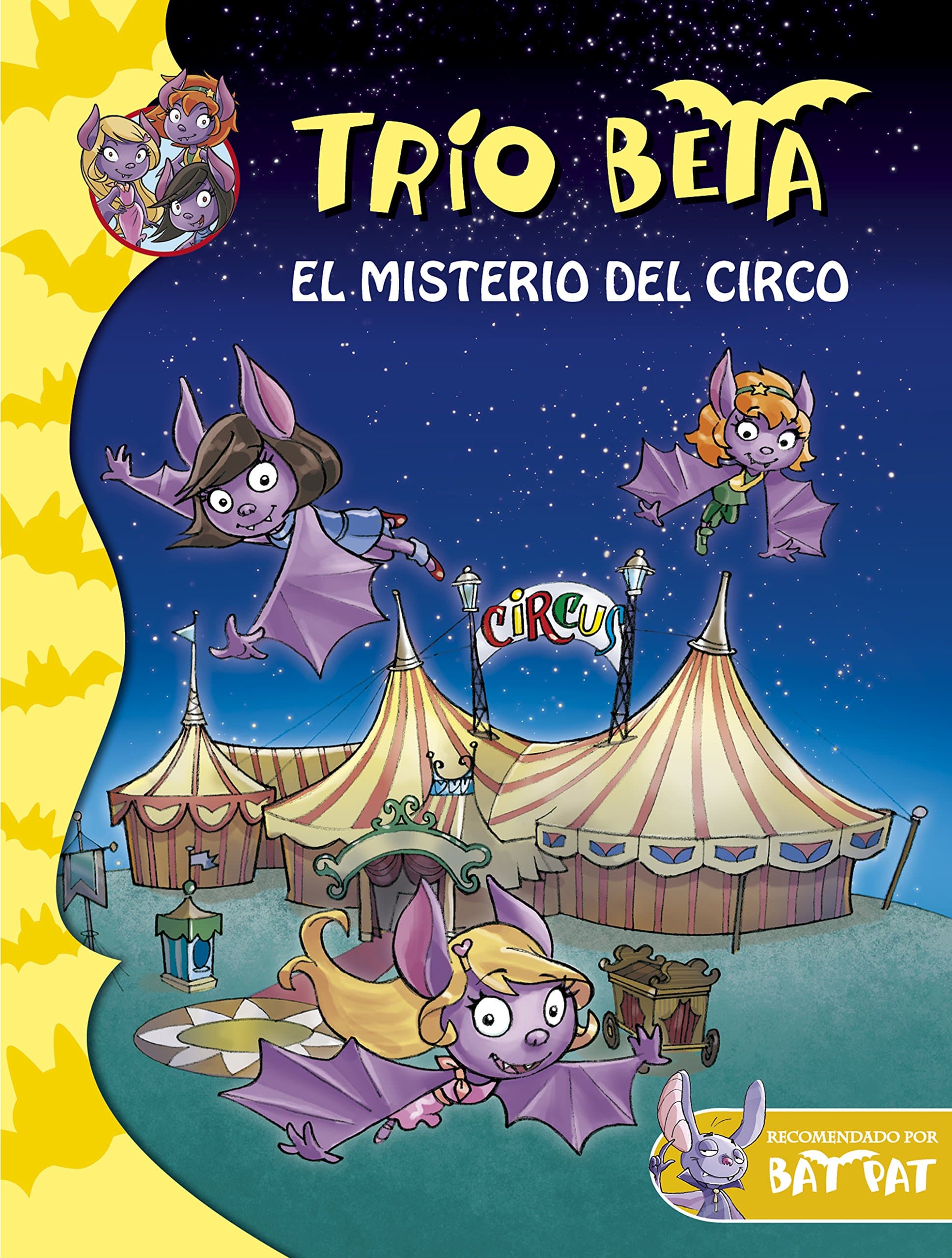 Portada de El misterio del circo (Trío Beta 9) (Jóvenes lectores)