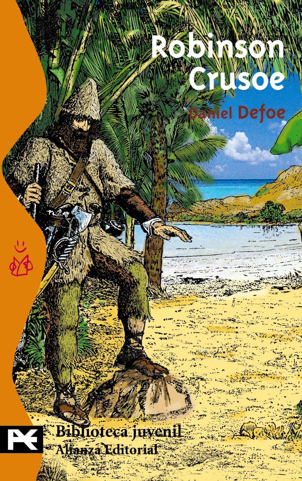 Portada de Robinson Crusoe: 8034 (El libro de bolsillo - Bibliotecas temáticas - Biblioteca juvenil)