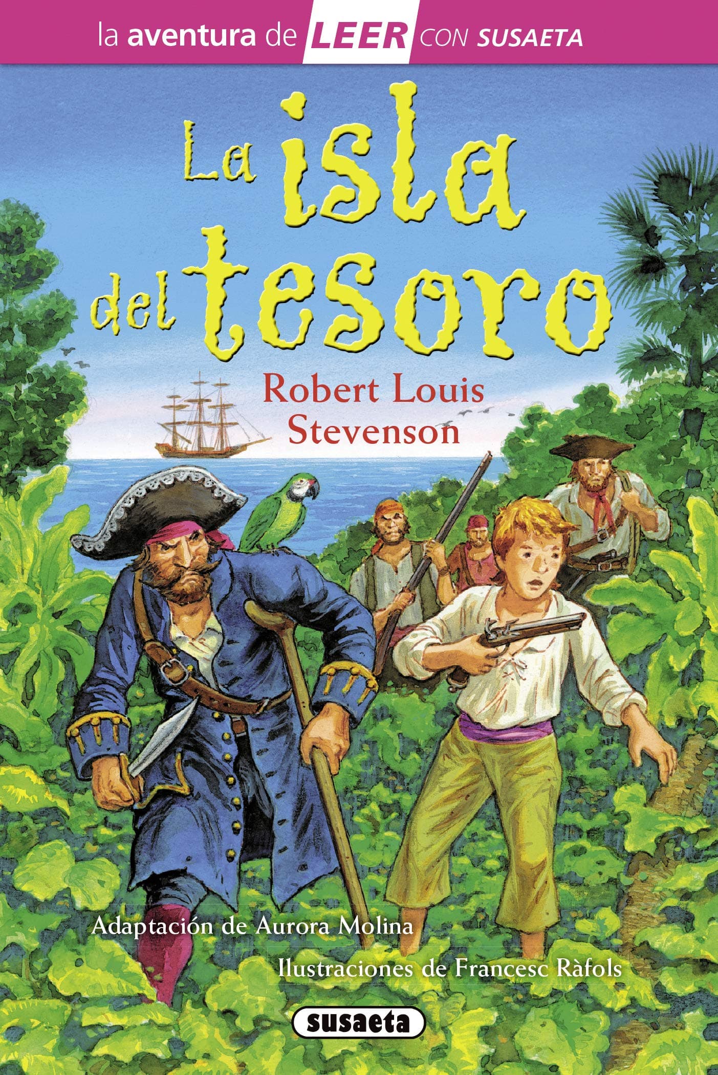 Portada de Susaeta - La isla del tesoro: Leer Con Susaeta - Nivel 3 (La aventura de LEER con Susaeta - nivel 3)