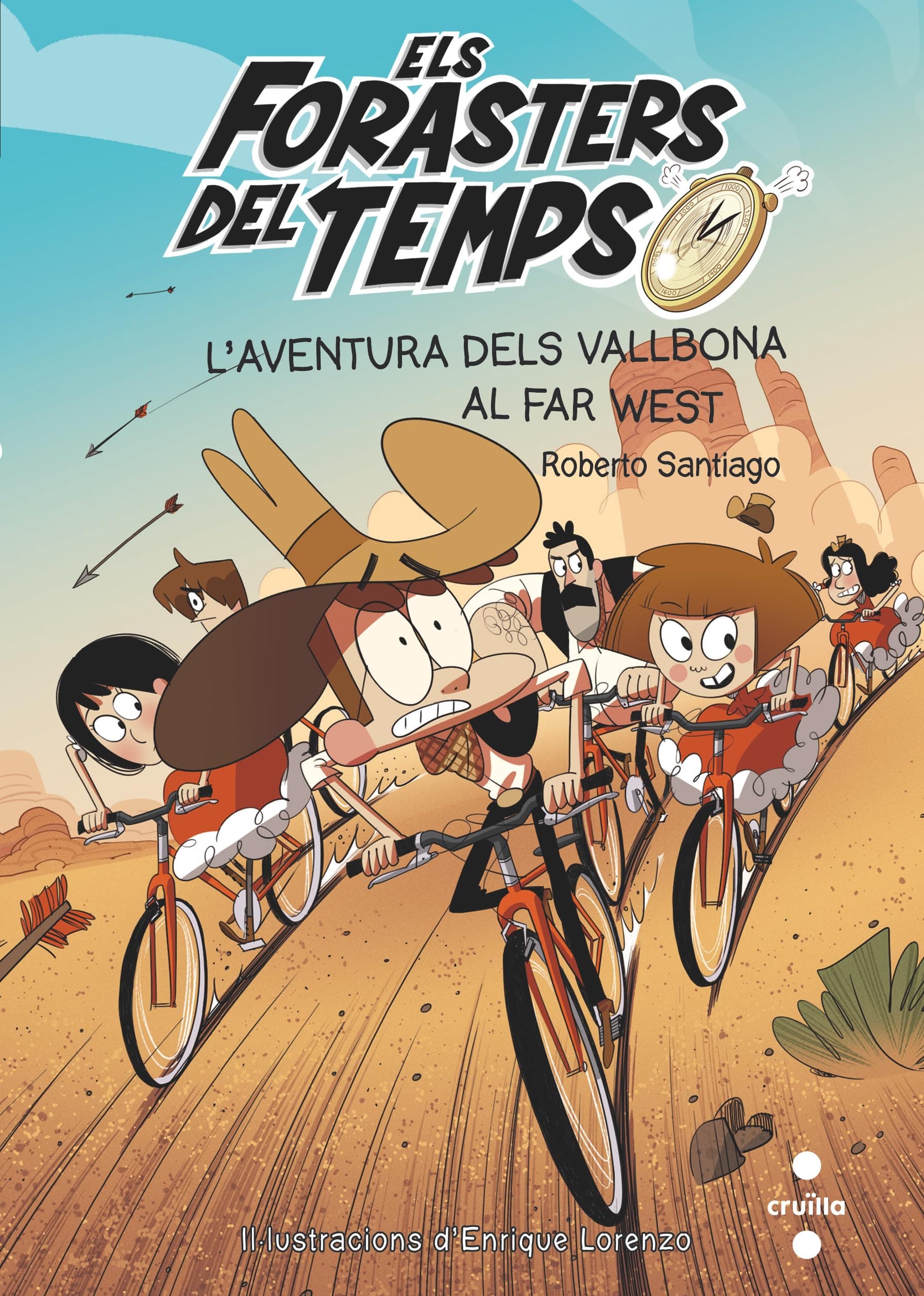 Portada de Els Forasters del temps 1: L'aventura dels Vallbona al Far West