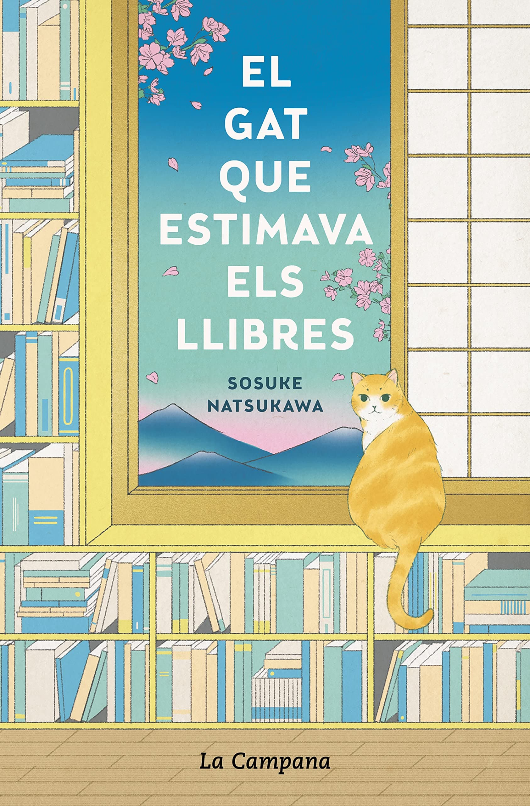 Portada de El gat que estimava els llibres (Narrativa)