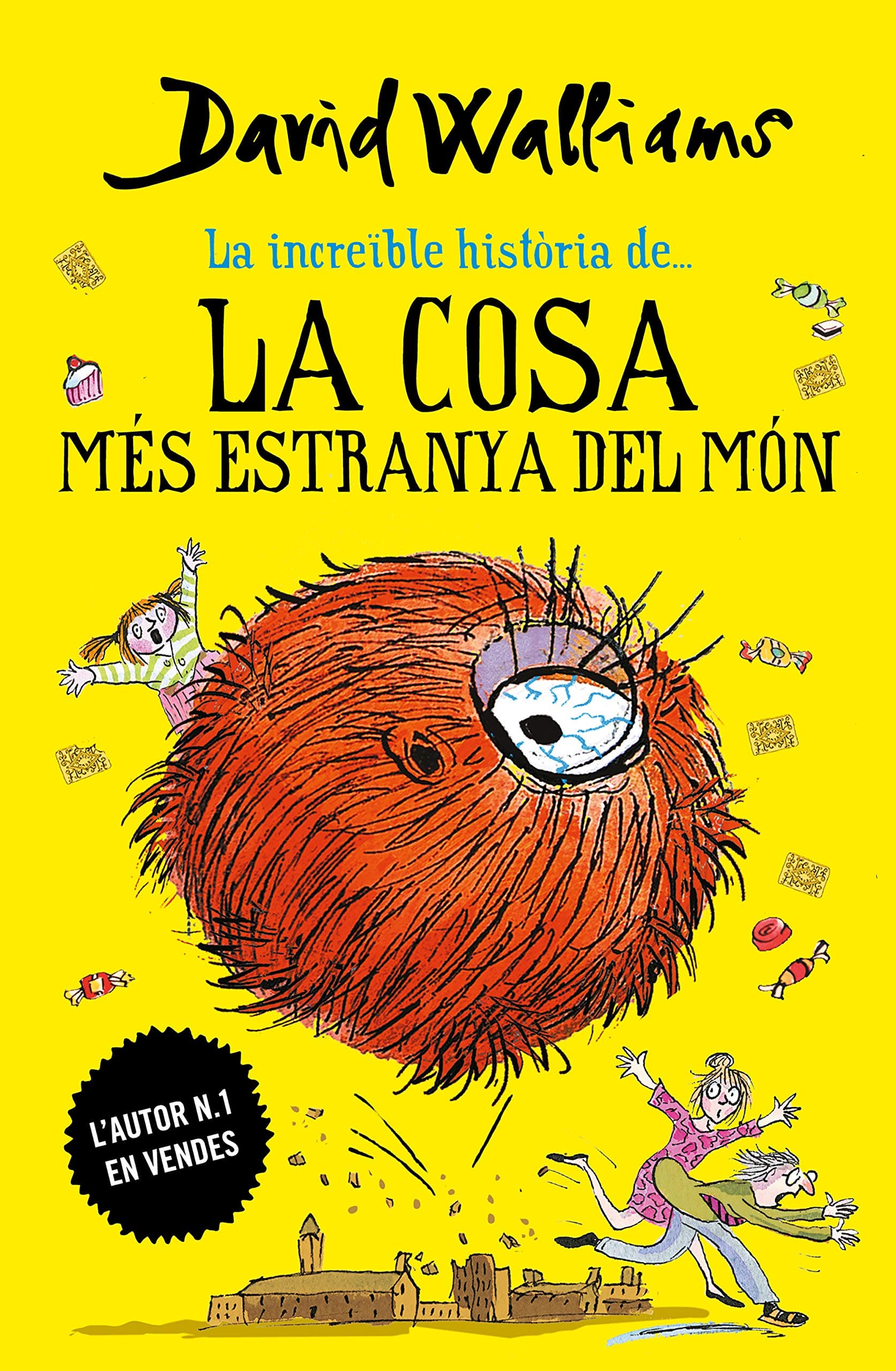 Portada de La increïble història de... - La cosa més estranya del món (Col·lecció David Walliams)