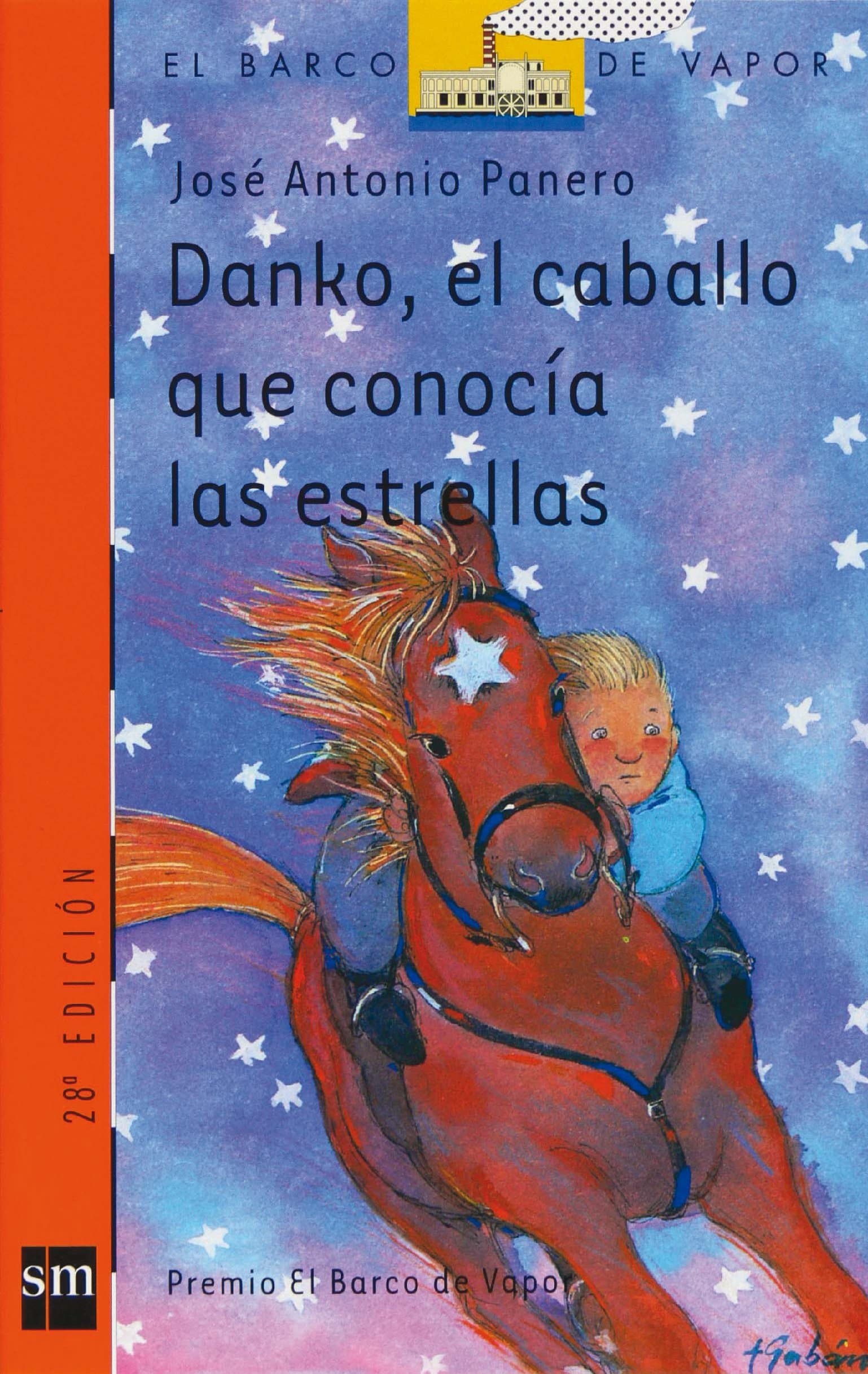 Portada de Danko, el caballo que conocía las estrellas: 52 (El Barco de Vapor Naranja)