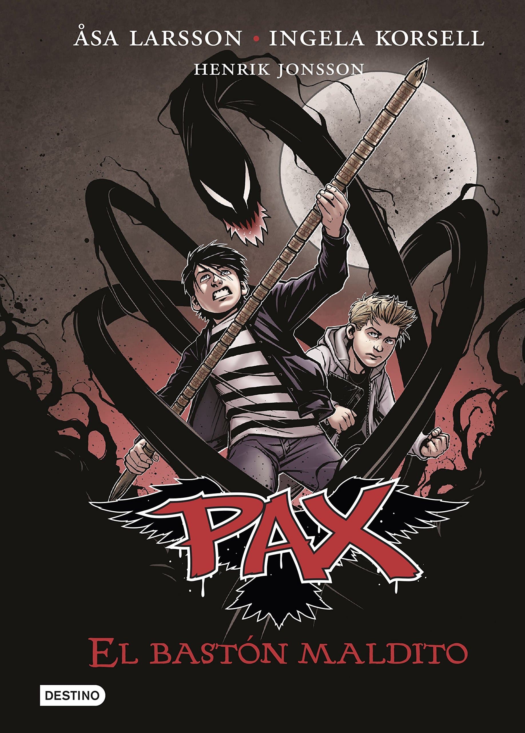 Portada de El bastón maldito: Pax 1