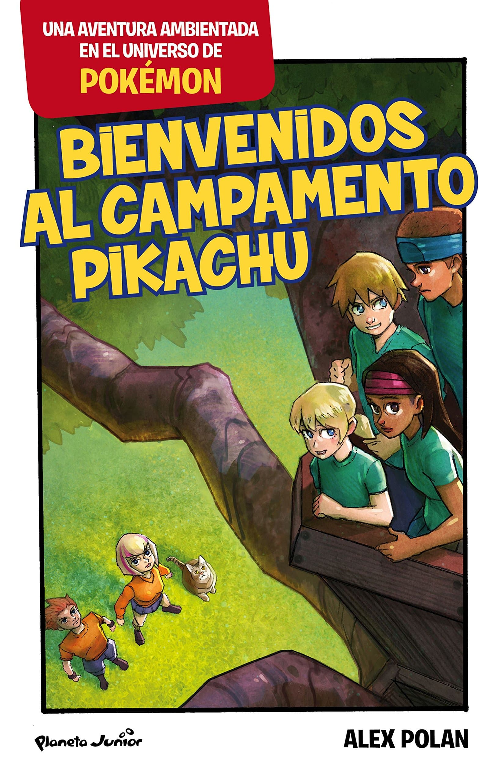 Portada de Bienvenidos al Campamento Pikachu: Una aventura ambientada en el universo Pokémon