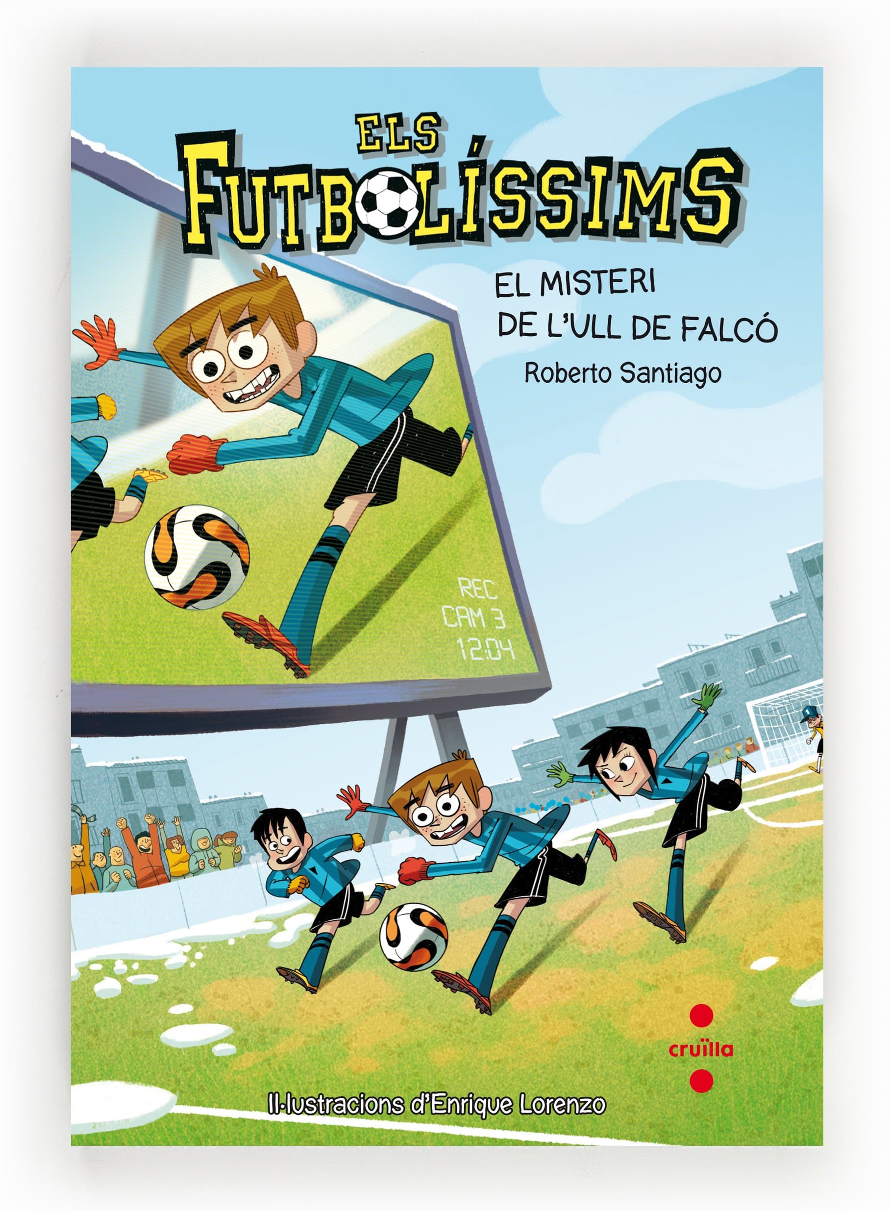 Portada de Els Futbolíssims 4: El misteri de l'Ull de Falcó
