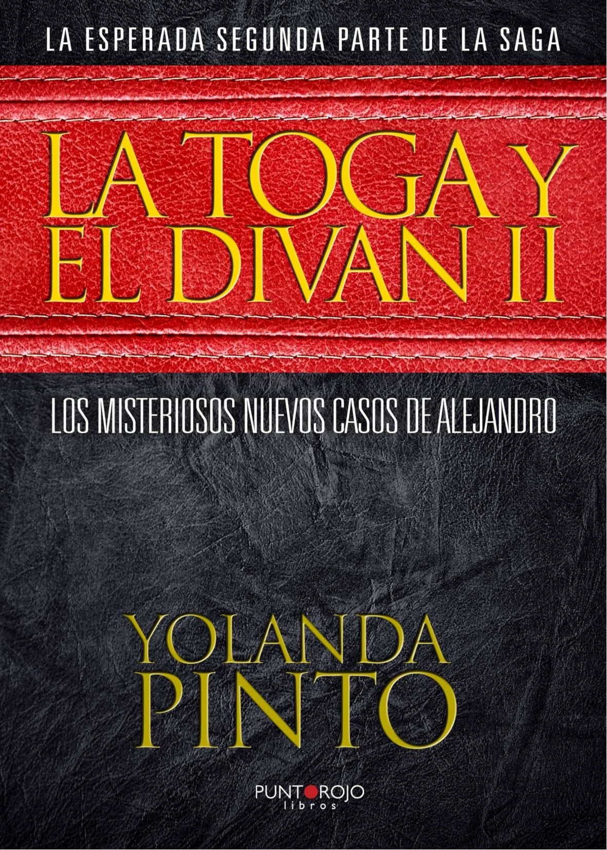 Portada de La toga y el diván II: los misteriosos nuevos casos de Alejandro