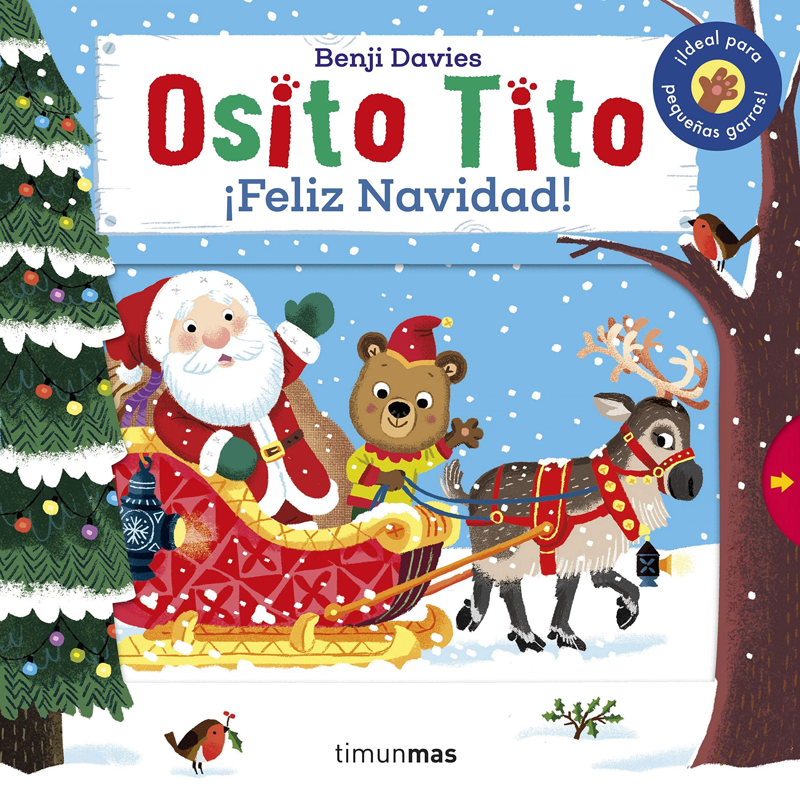Portada de Osito Tito. ¡Feliz Navidad!
