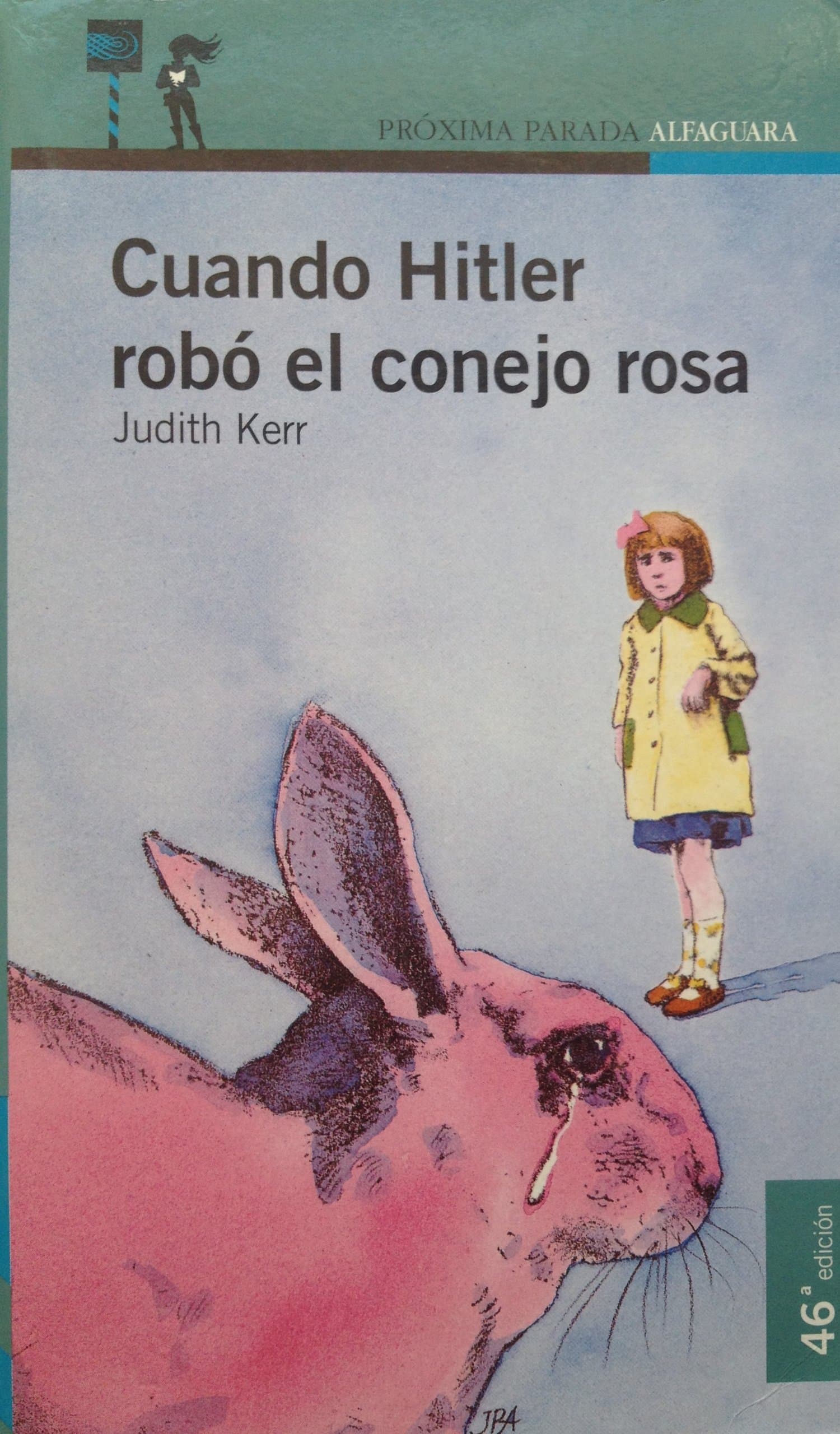 Portada de Cuando Hitler Robo El Conejo Rosa/When Hitler Stole Pink Rabbit
