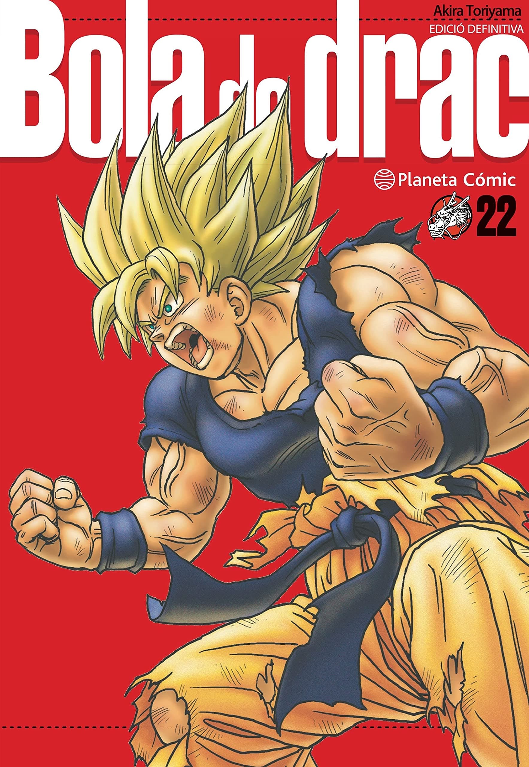 Portada de Bola de Drac Definitiva n. 22/34 (Manga Shonen)