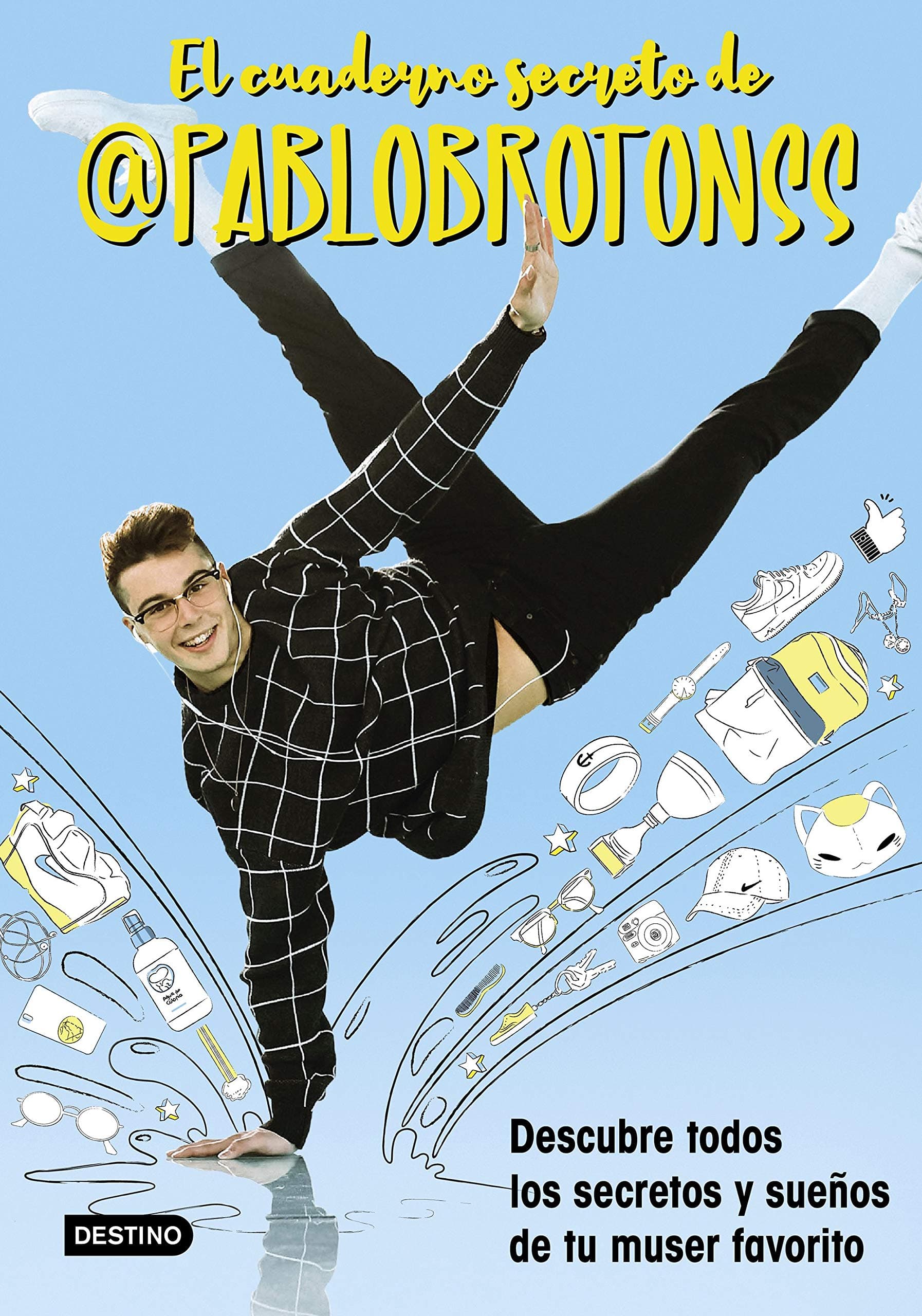 Portada de El cuaderno secreto de Pablo Brotons (Jóvenes influencers)