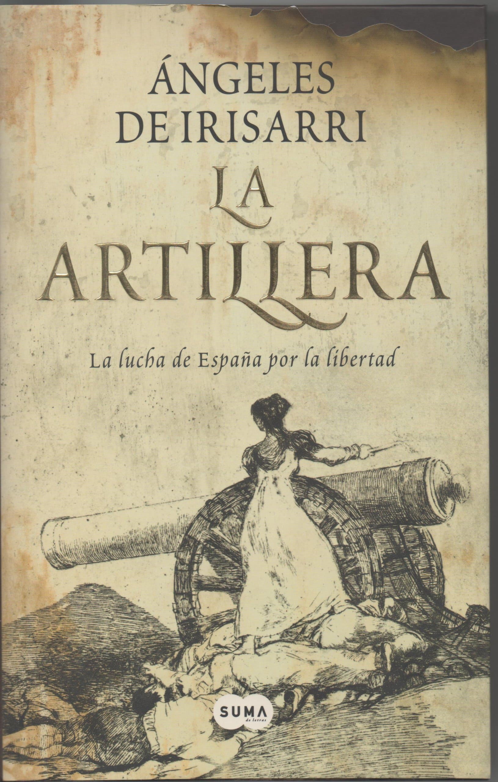 Portada de La artillera