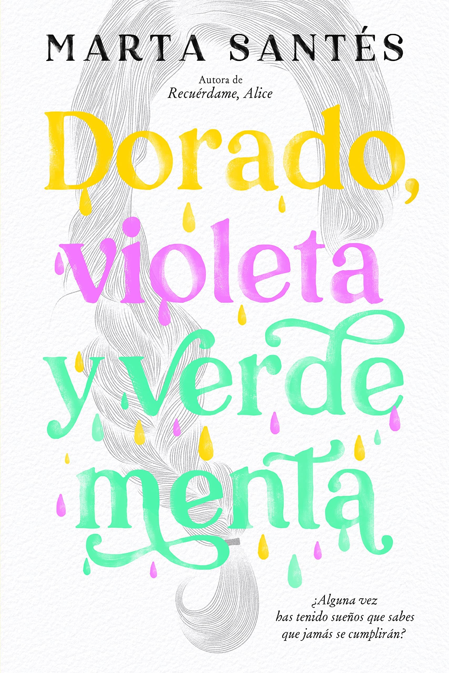 Portada de Dorado, violeta y verde menta (Titania fresh)