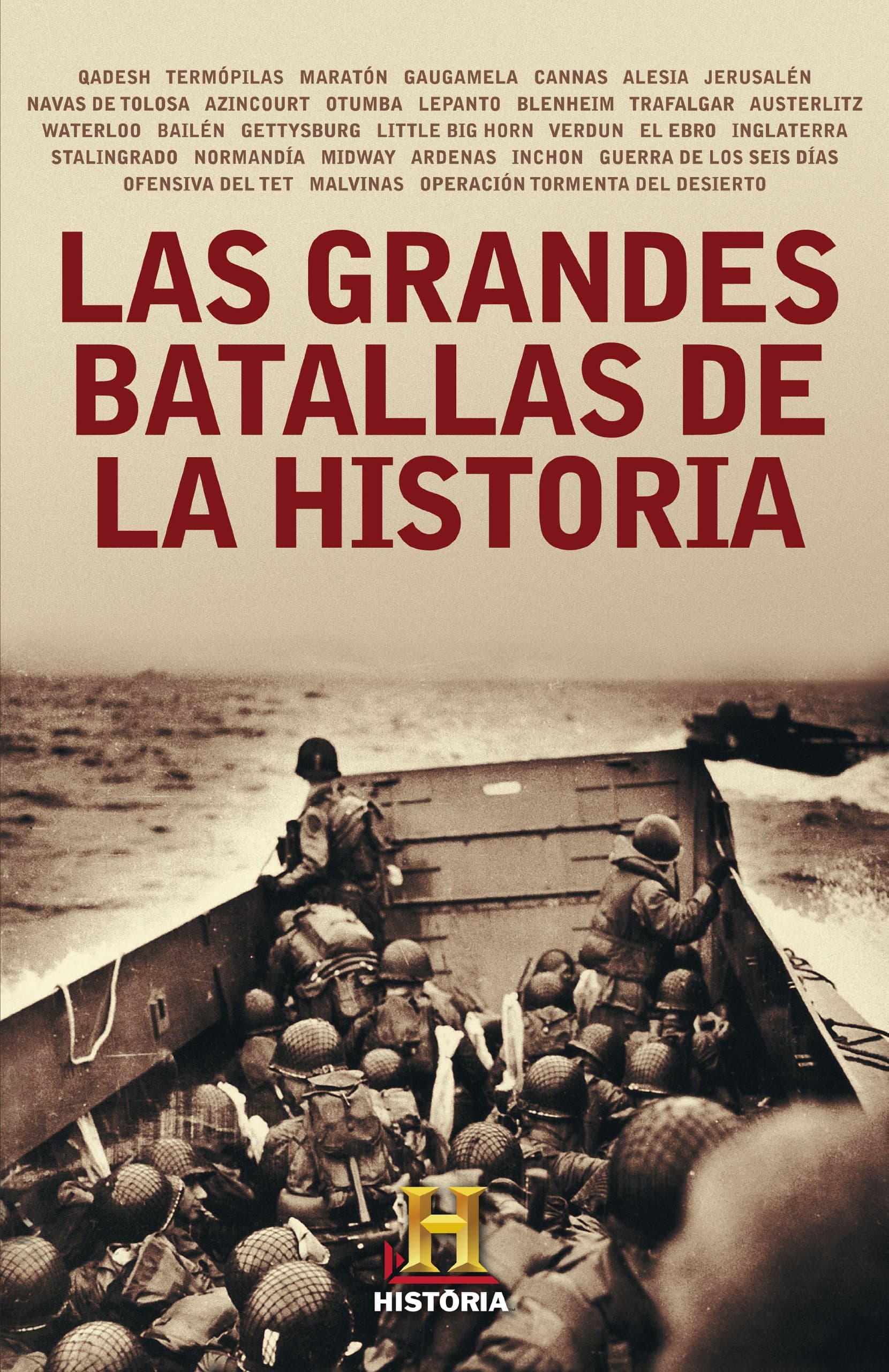 Portada de Las grandes batallas de la historia (Obras diversas)