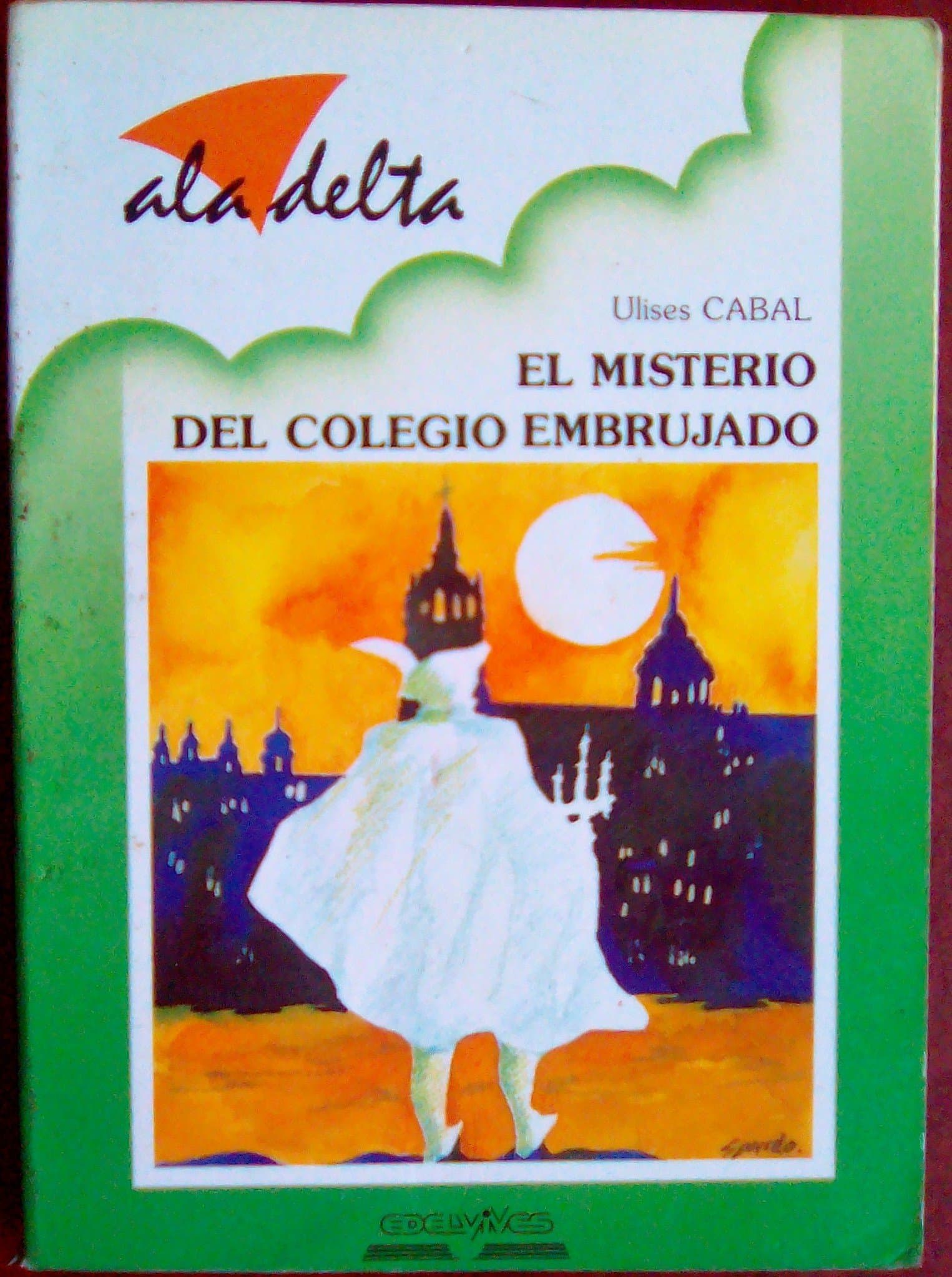 Portada de El misterio del colegio embrujado