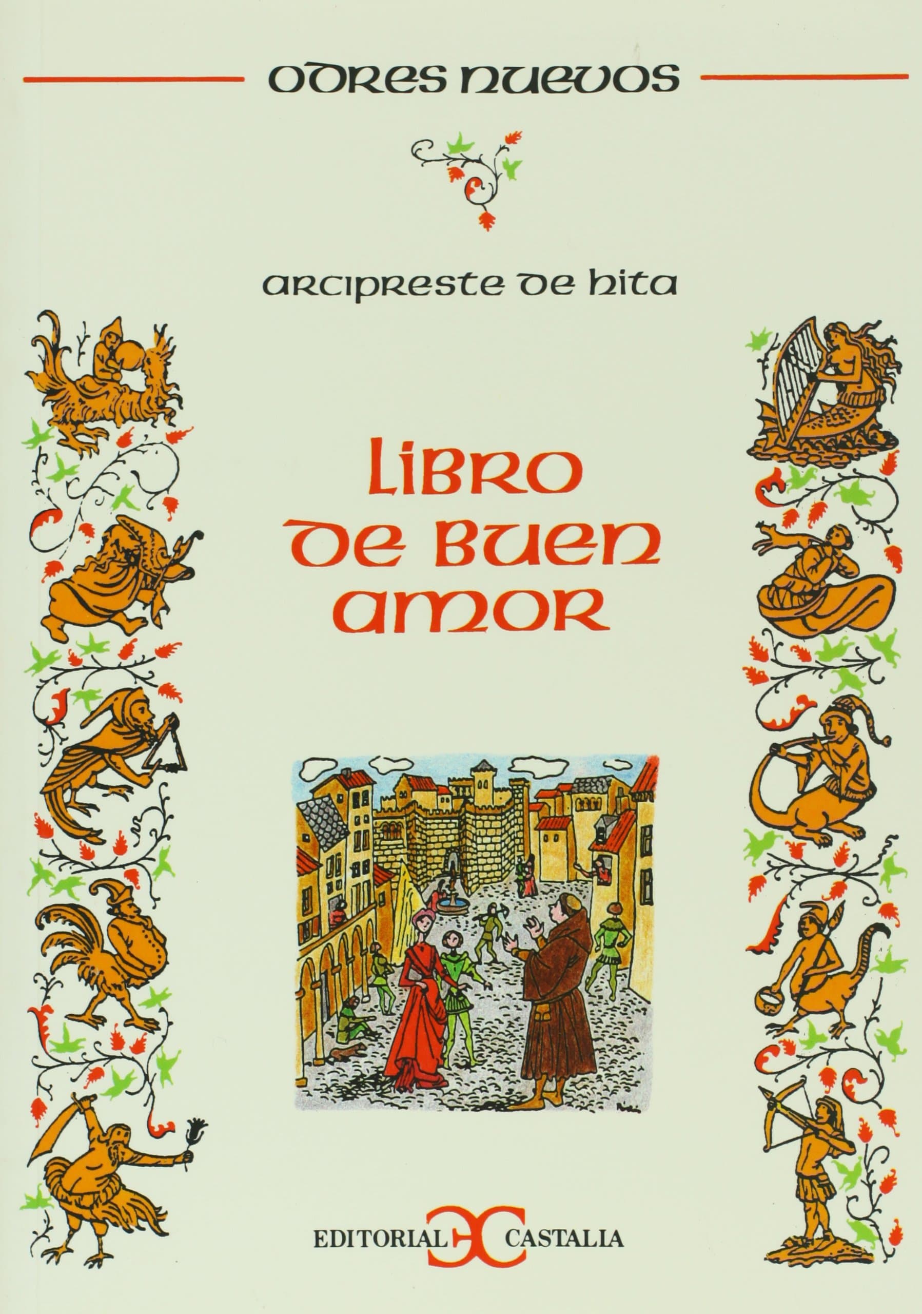 Portada de Libro de Buen Amor . (ODRES NUEVOS. O/N.)