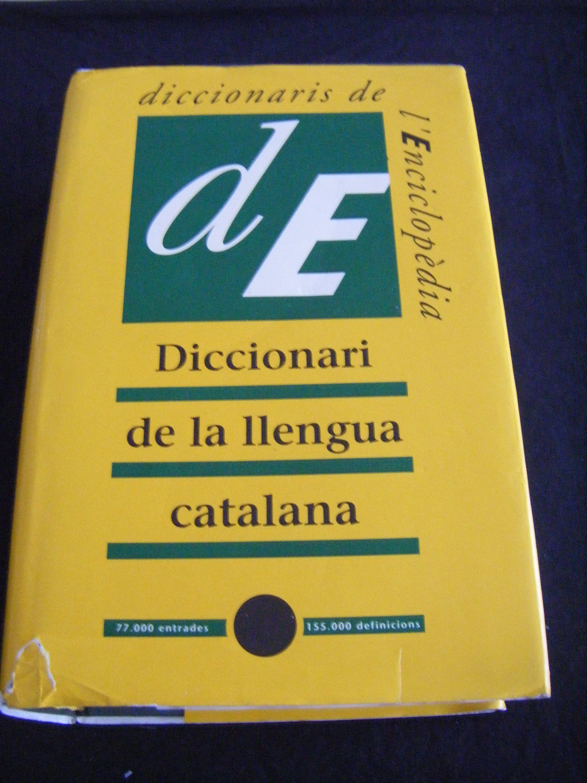 Portada de Diccionari de la llengua catalana
