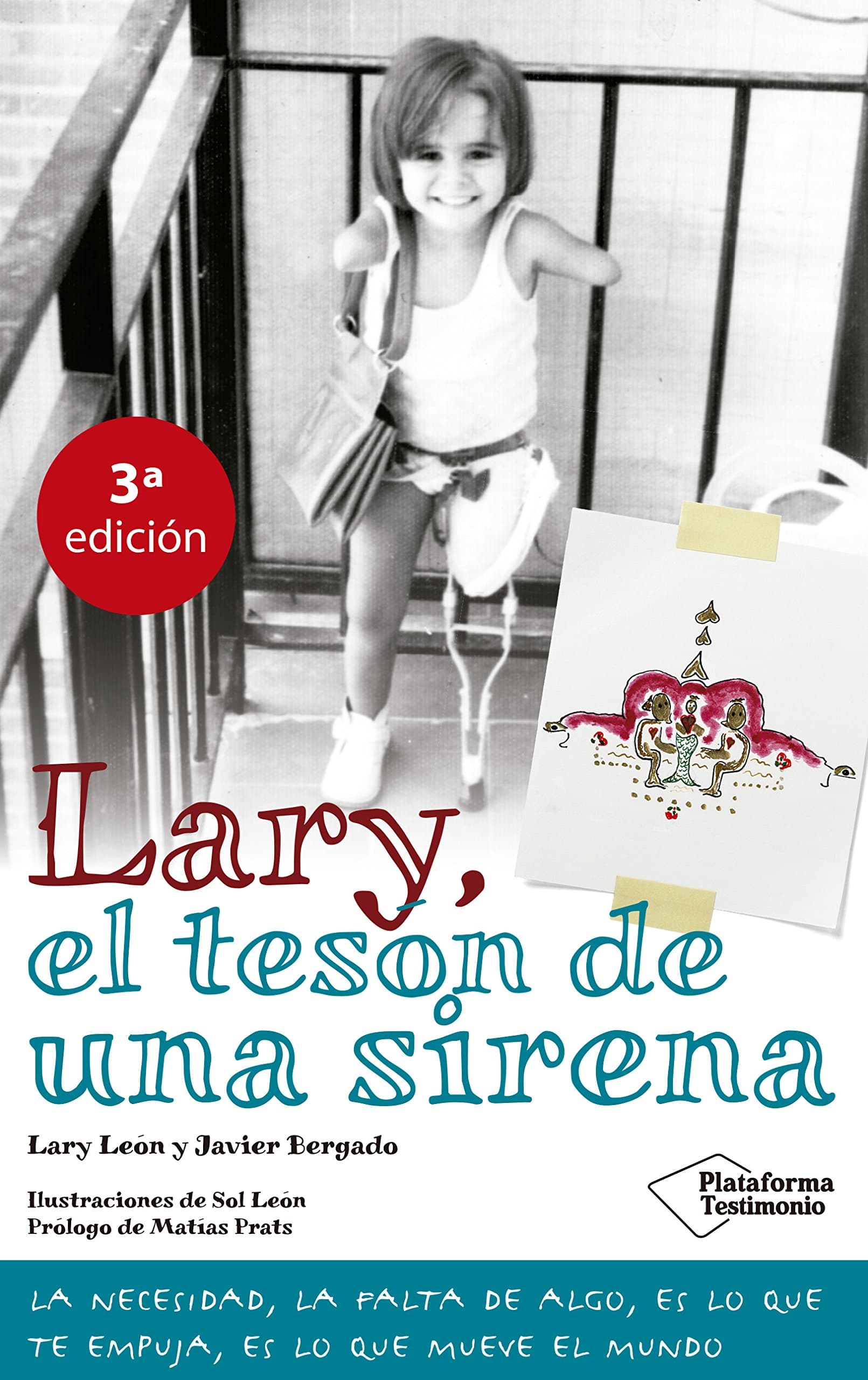 Portada de Lary, el tesón de una sirena (Testimonio)