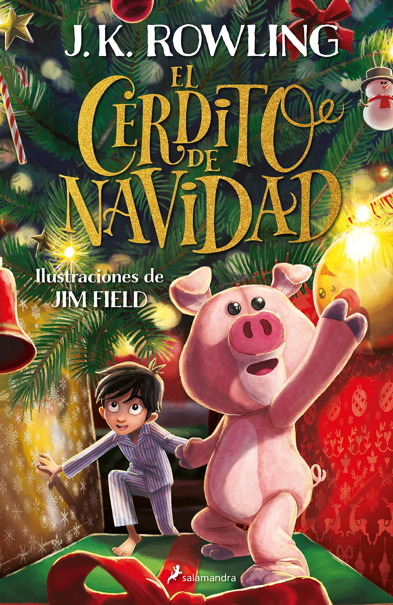 Portada de El cerdito de Navidad: 502007 (Colección Salamandra Middle Grade) [versión en español]
