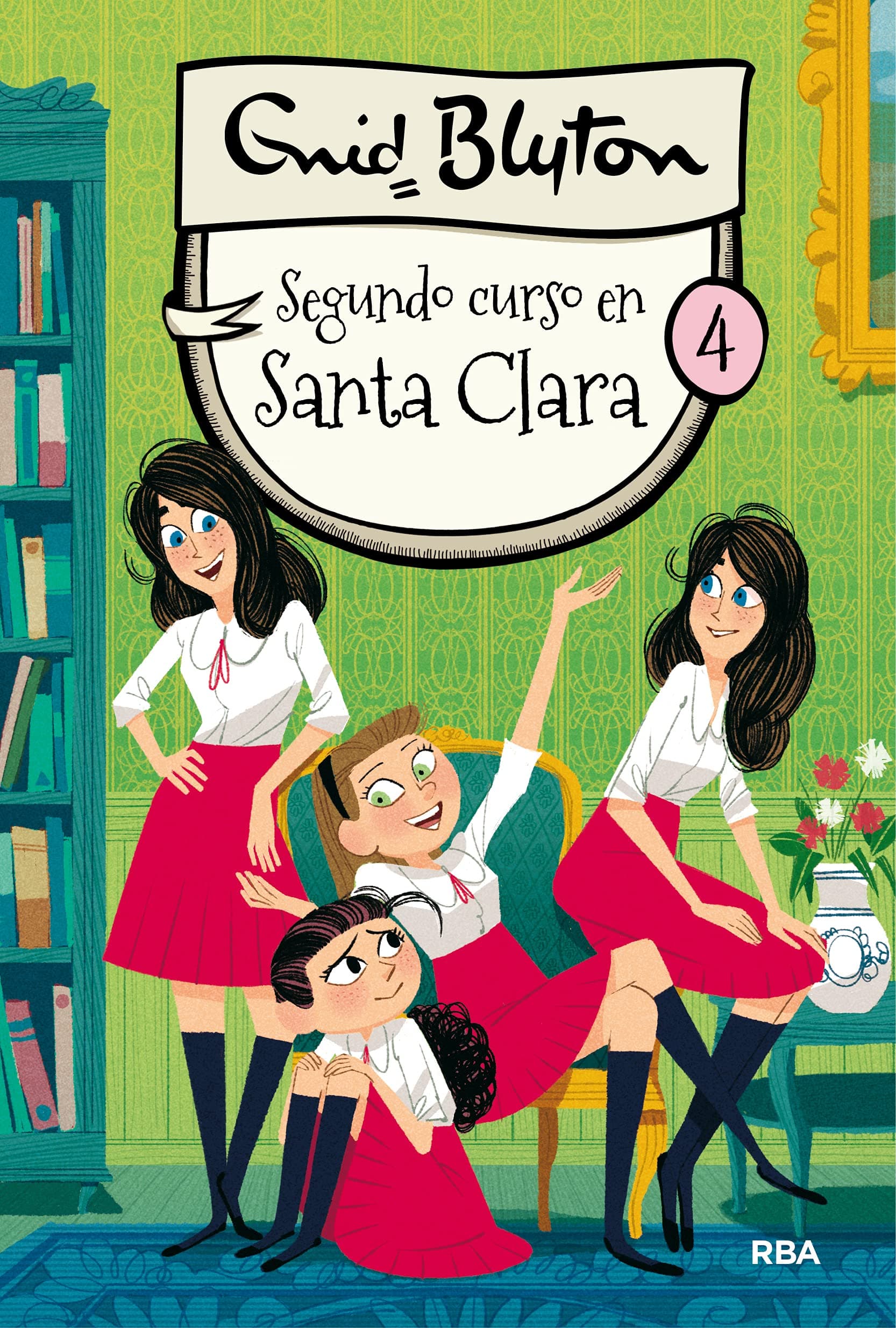 Portada de Santa Clara 4 - Segundo curso en Santa Clara (Inolvidables)